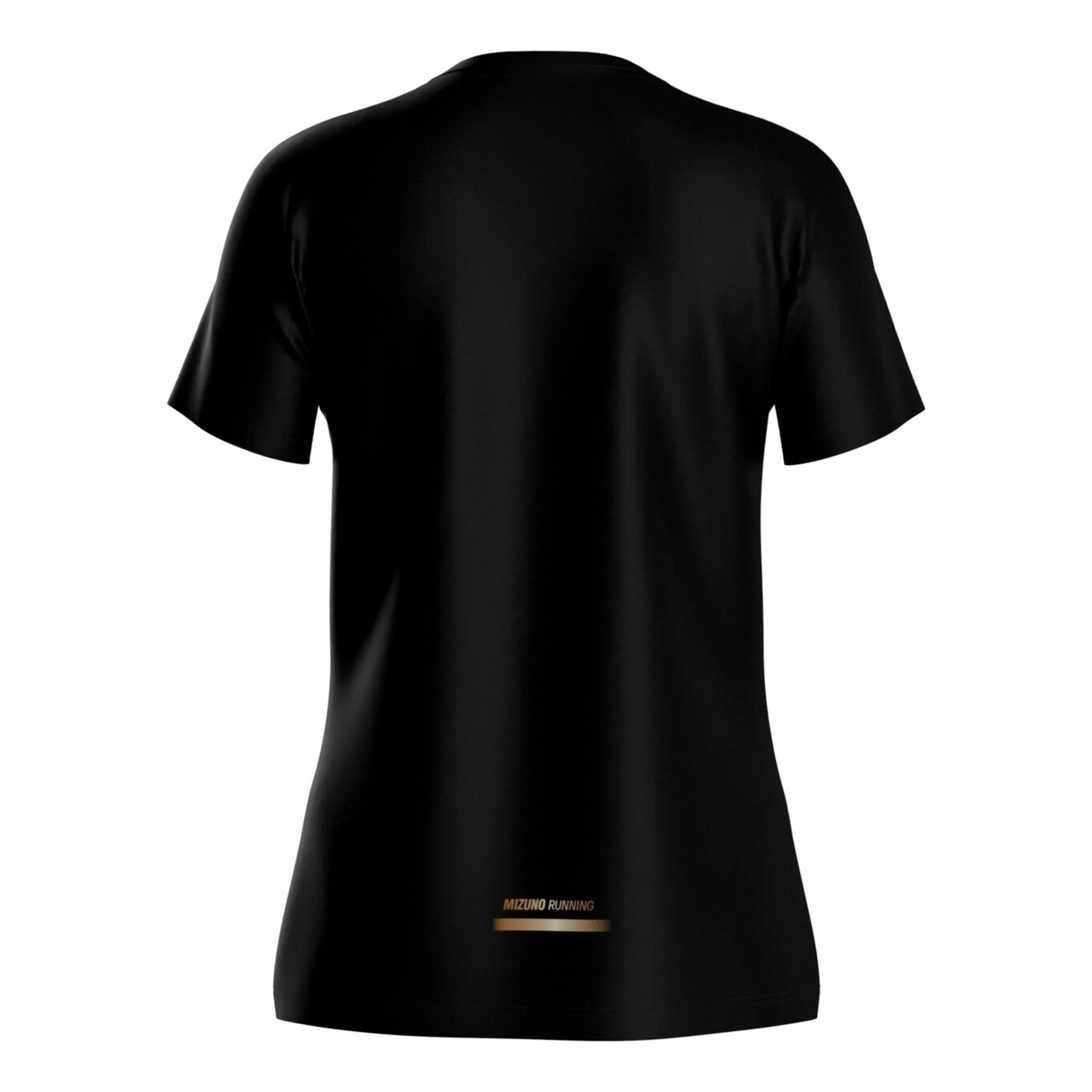 Active DryAeroFlow Graphic Laufshirt Damen - schwarz, gold - Image 2