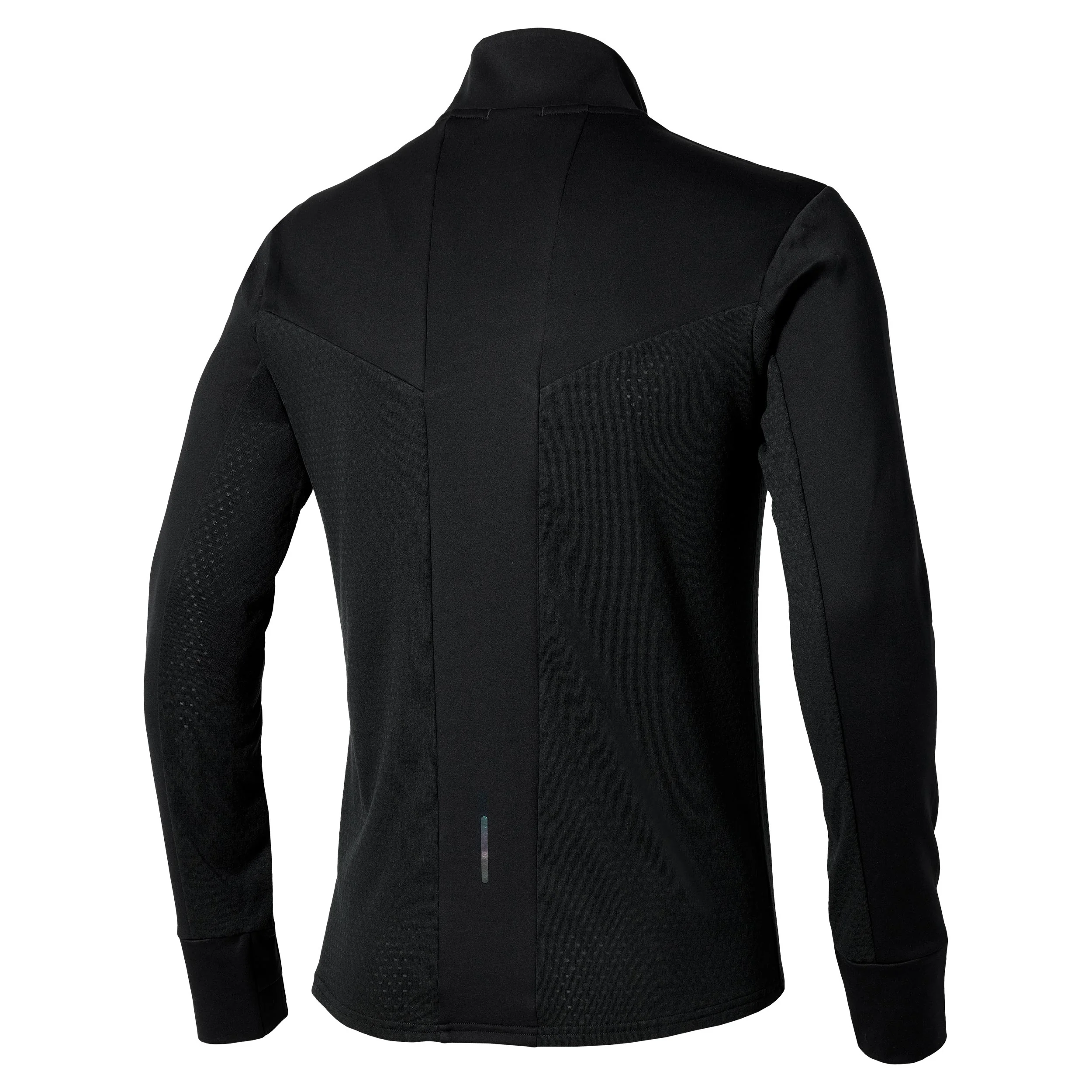 Active Warmalite Half Zip Laufshirt Herren-Schwarz - Image 2