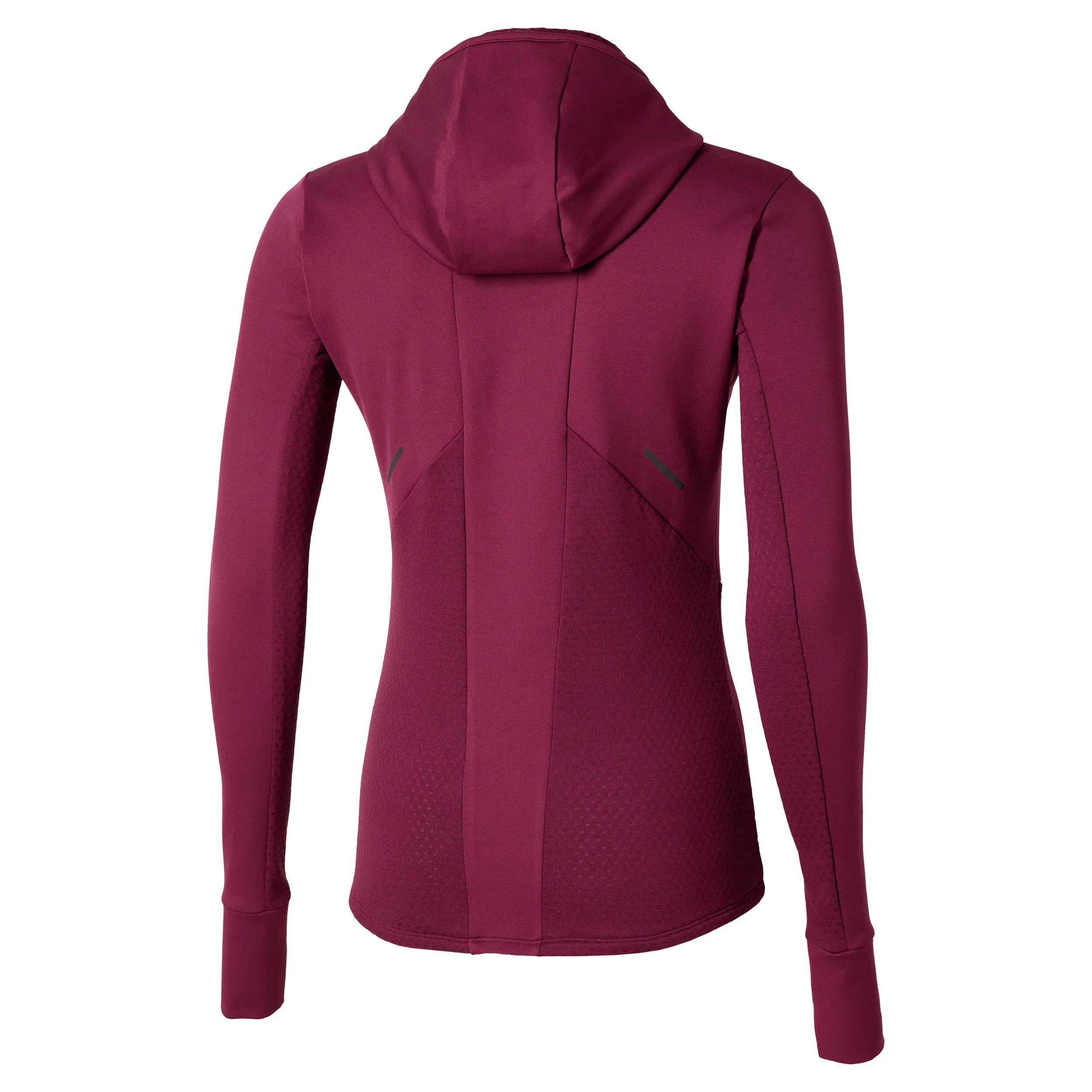 Active Warmalite Hooded Laufshirt Damen-Lila - Image 2