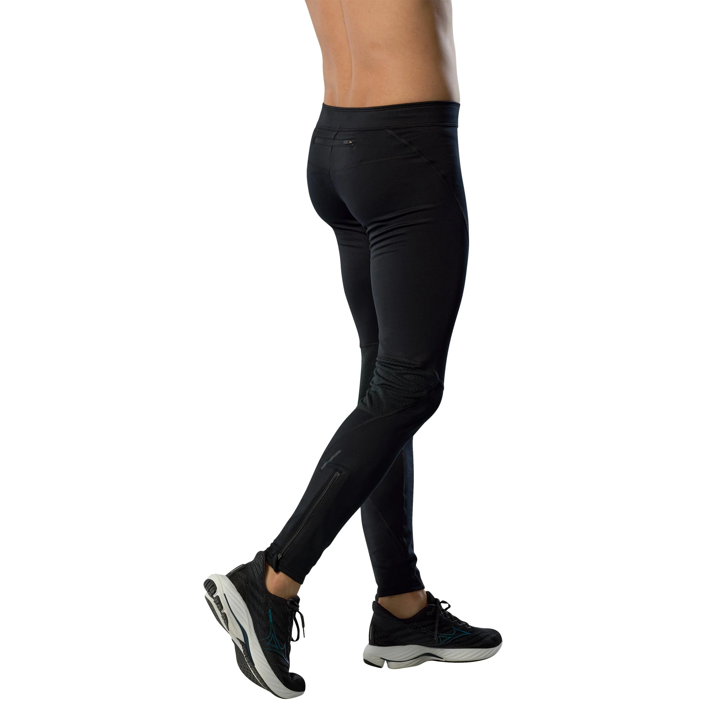 Active Warmalite Lauftight Herren-Schwarz - Image 7
