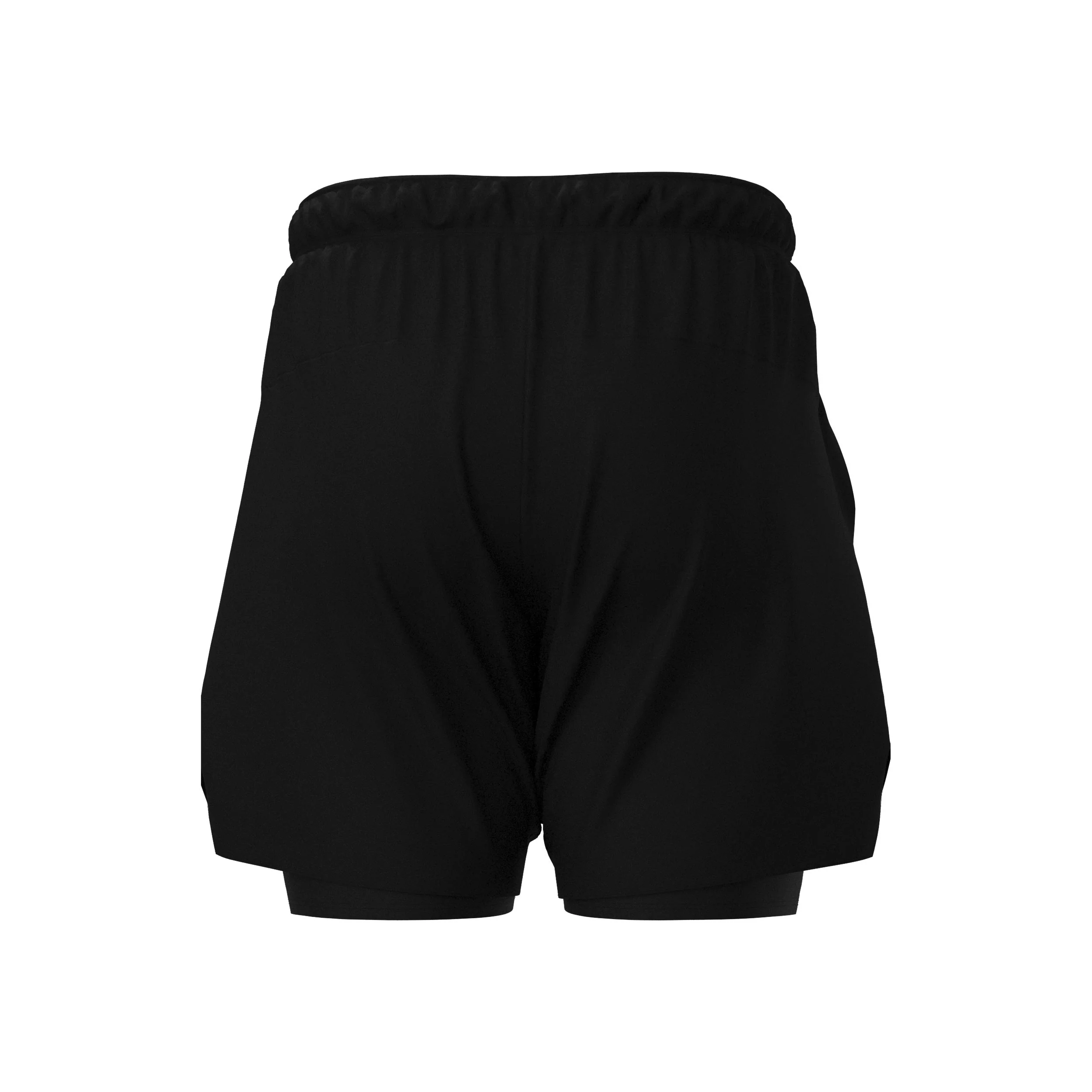 Core 2in1 7.5inch Laufshorts Herren-schwarz - Image 2