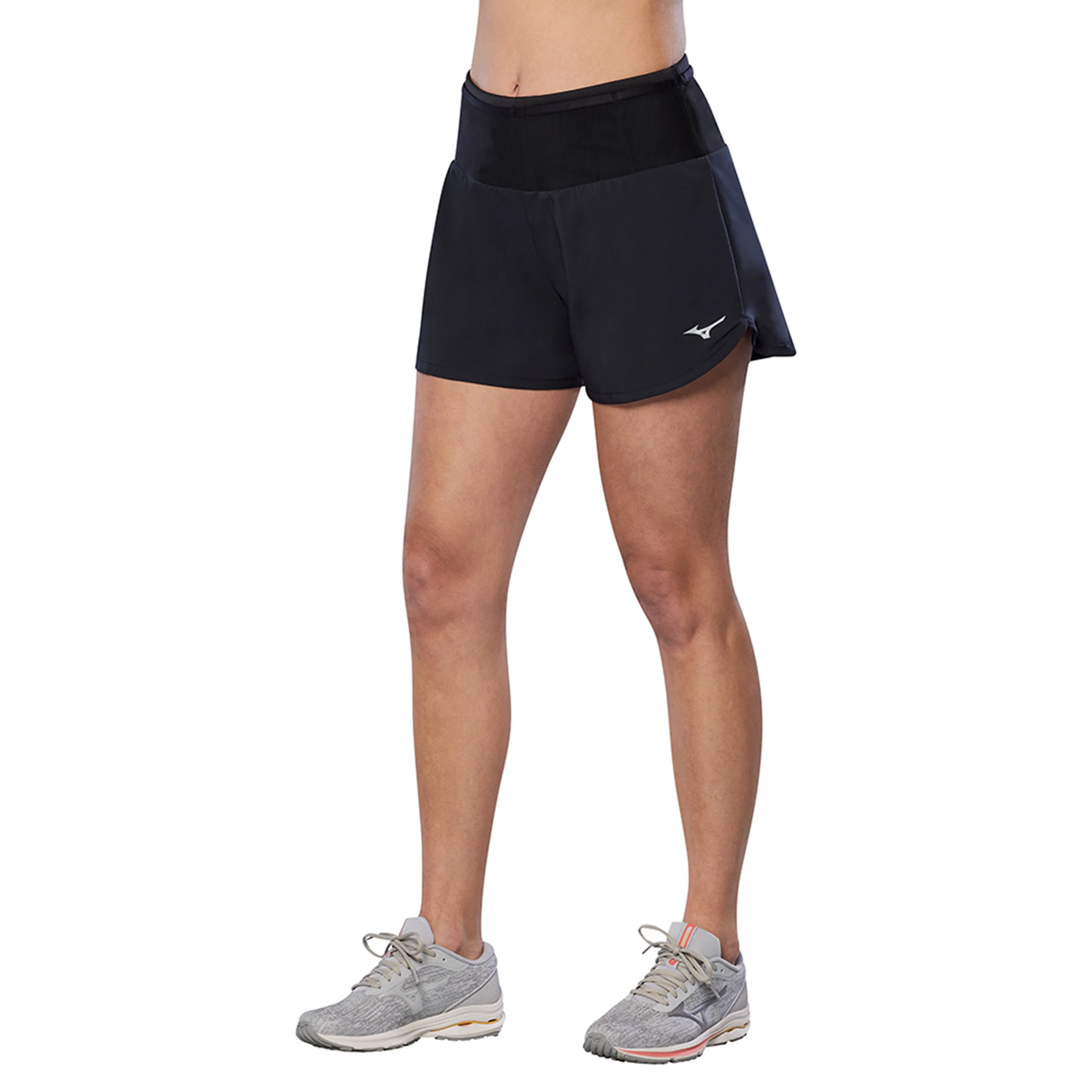 Core 5.5 Laufshorts Damen-Schwarz - Image 3