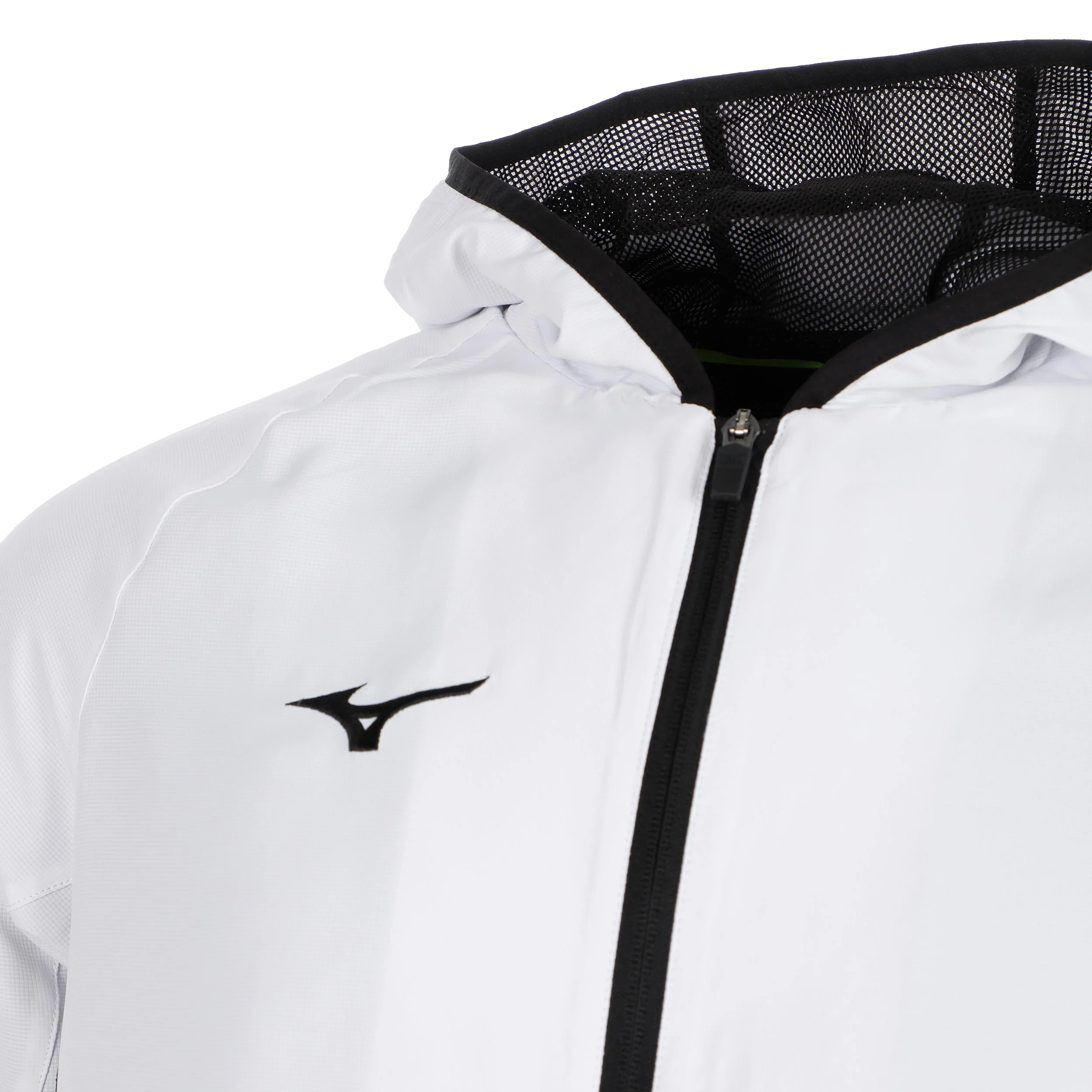 Nagasaki Micro Trainingsjacke Herren - weiß, schwarz - Image 3