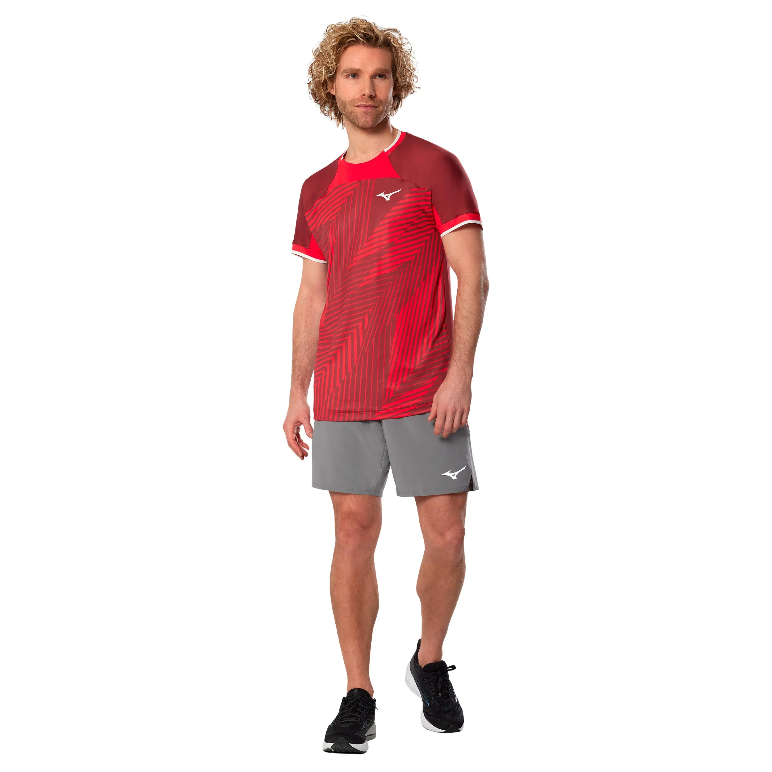 T-Shirt Herren-dunkelrot, rot - Image 5