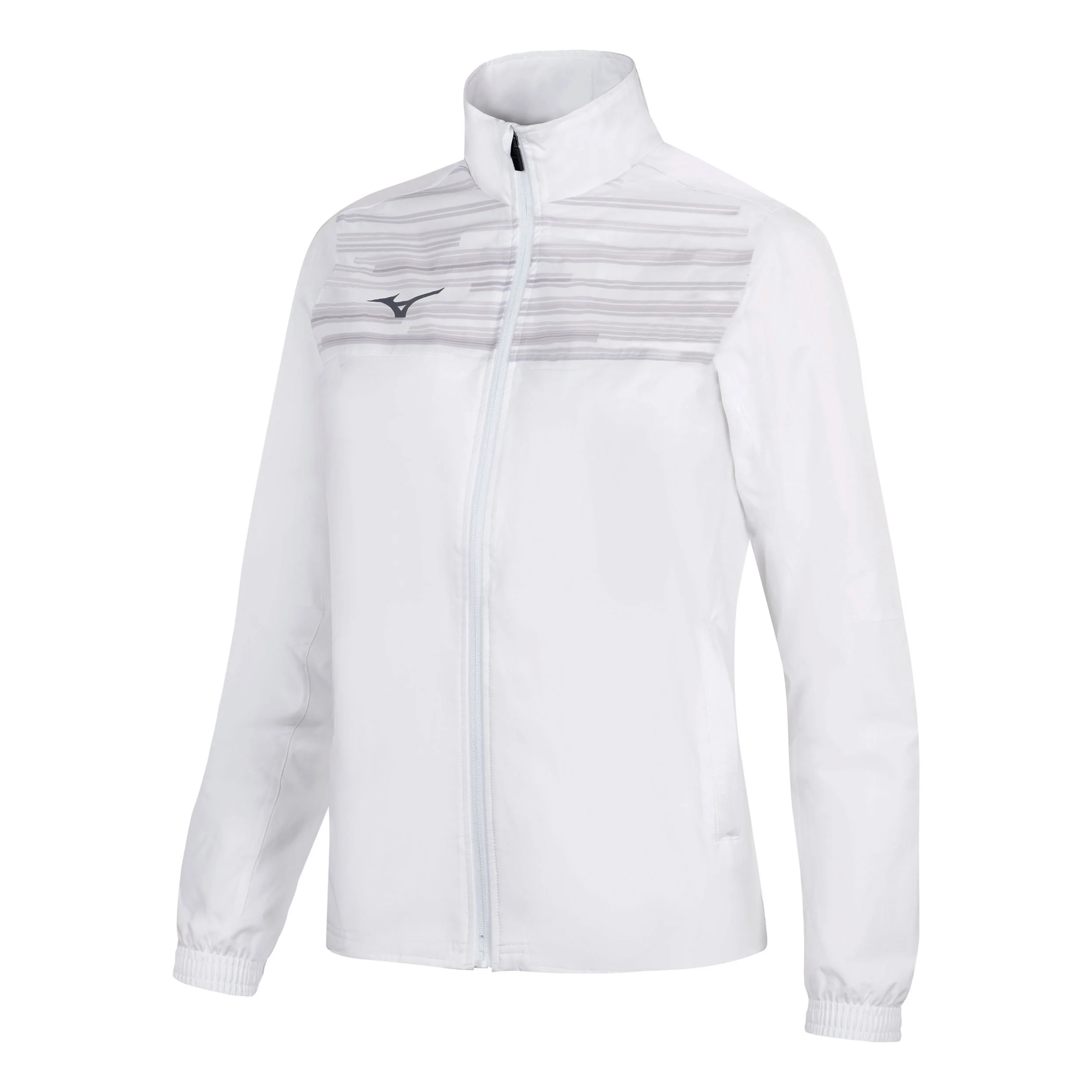 Team Chiba Micro Trainingsjacke Damen-weiß