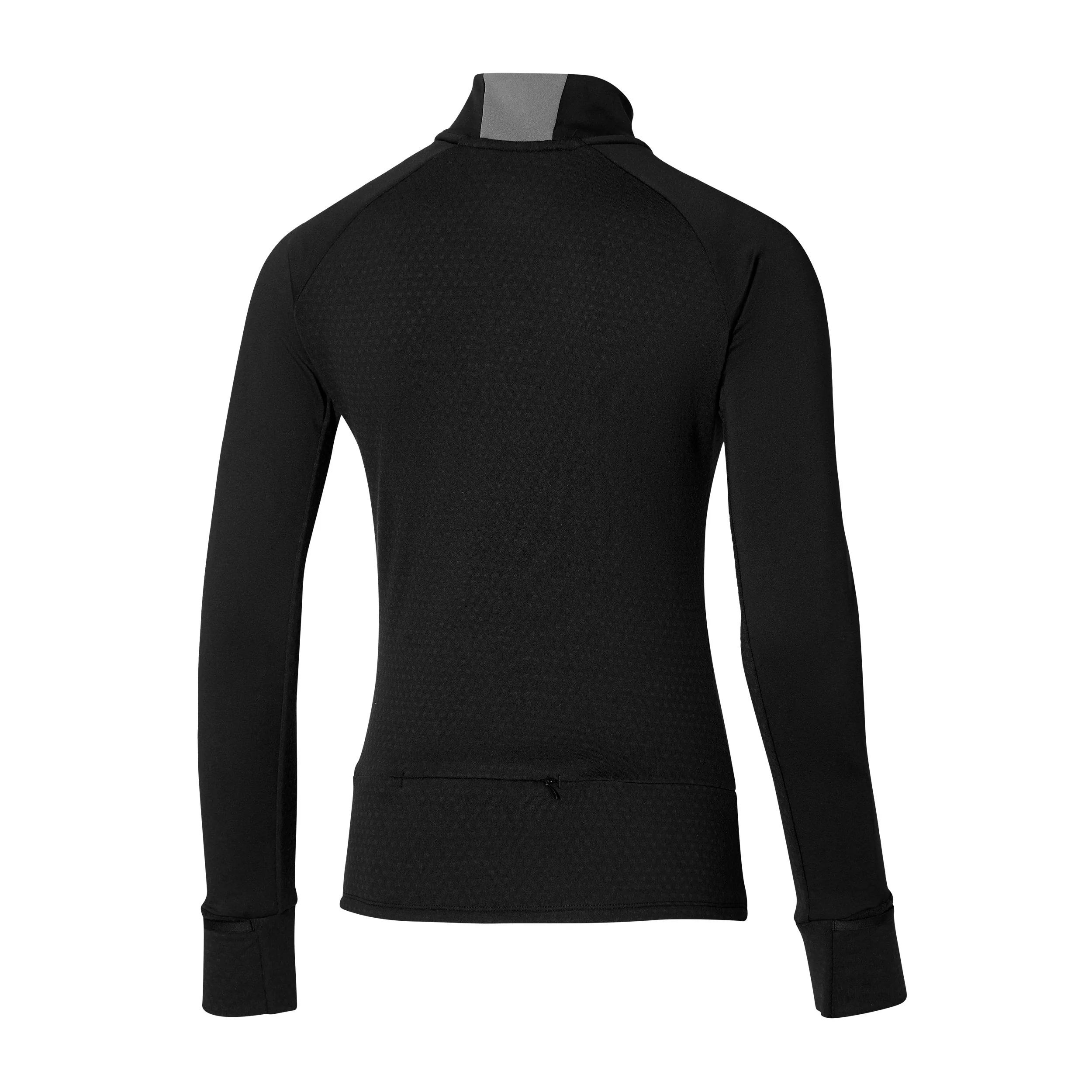 Warmalite Half-Zip Lauftop Damen-Schwarz,Schwarz - Image 2
