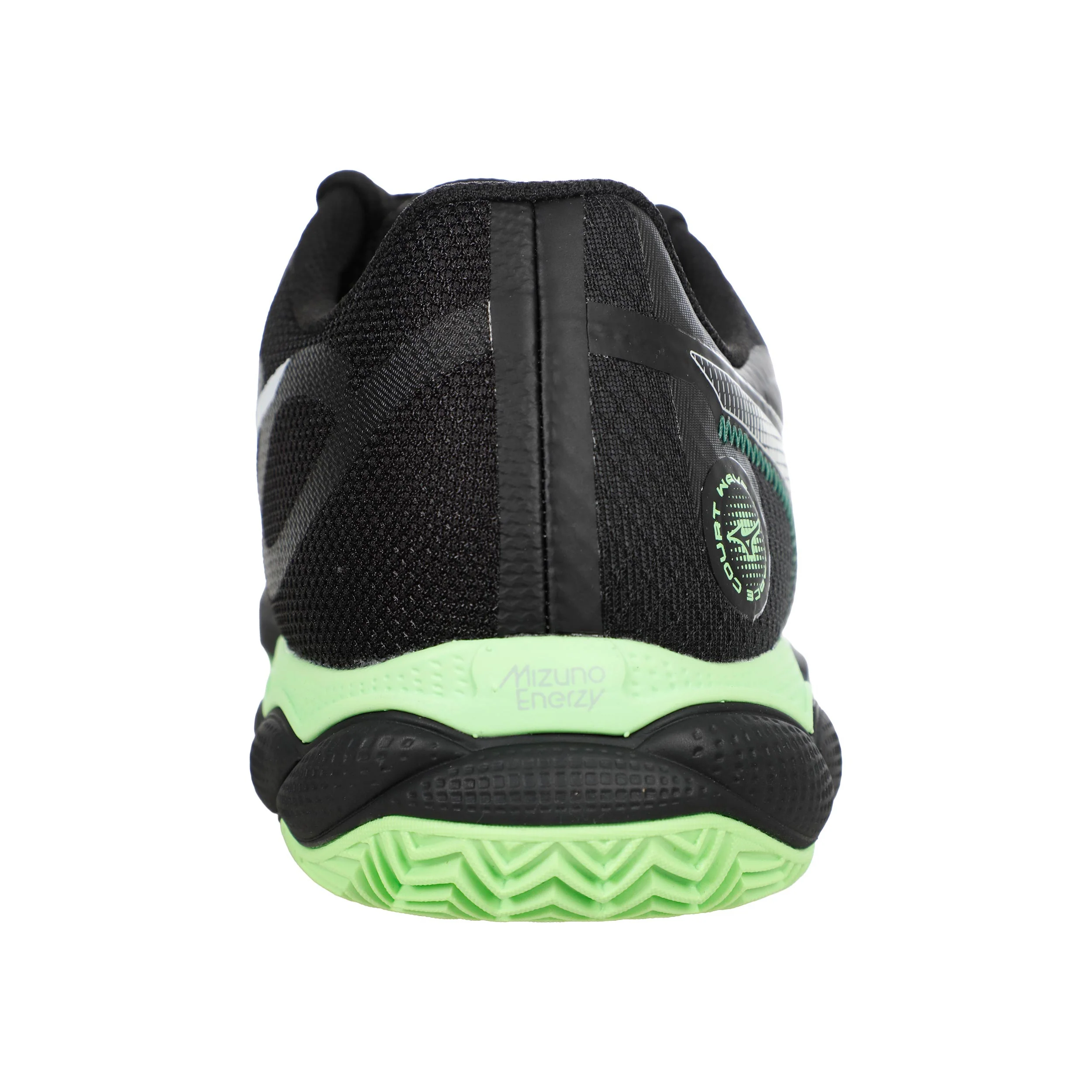 WAVE ENFORCE COURT PADEL Padelschuh Herren-schwarz, neongrün - Image 5