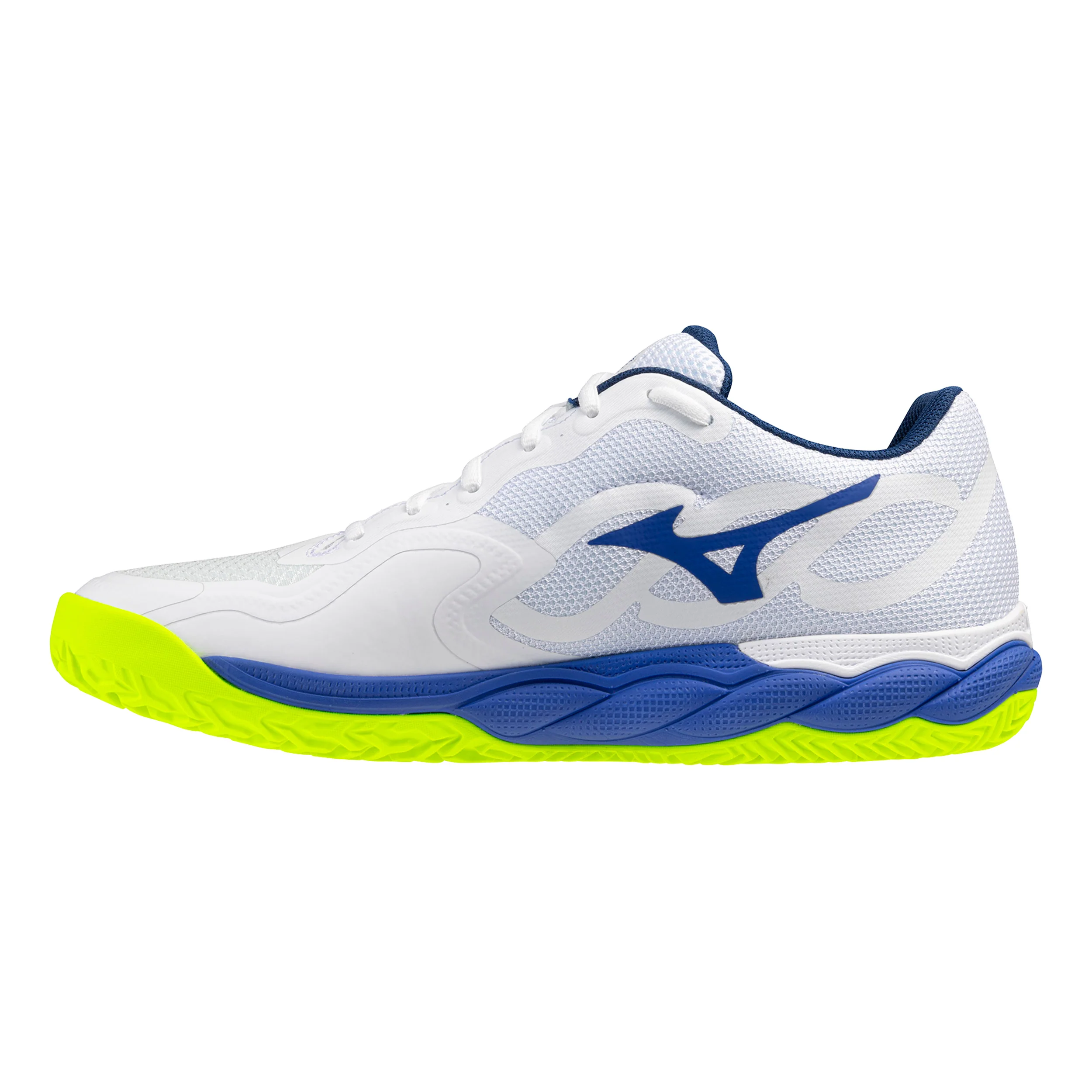 Wave Enforce Court Sandplatzschuh Herren - weiß, blau - Image 2