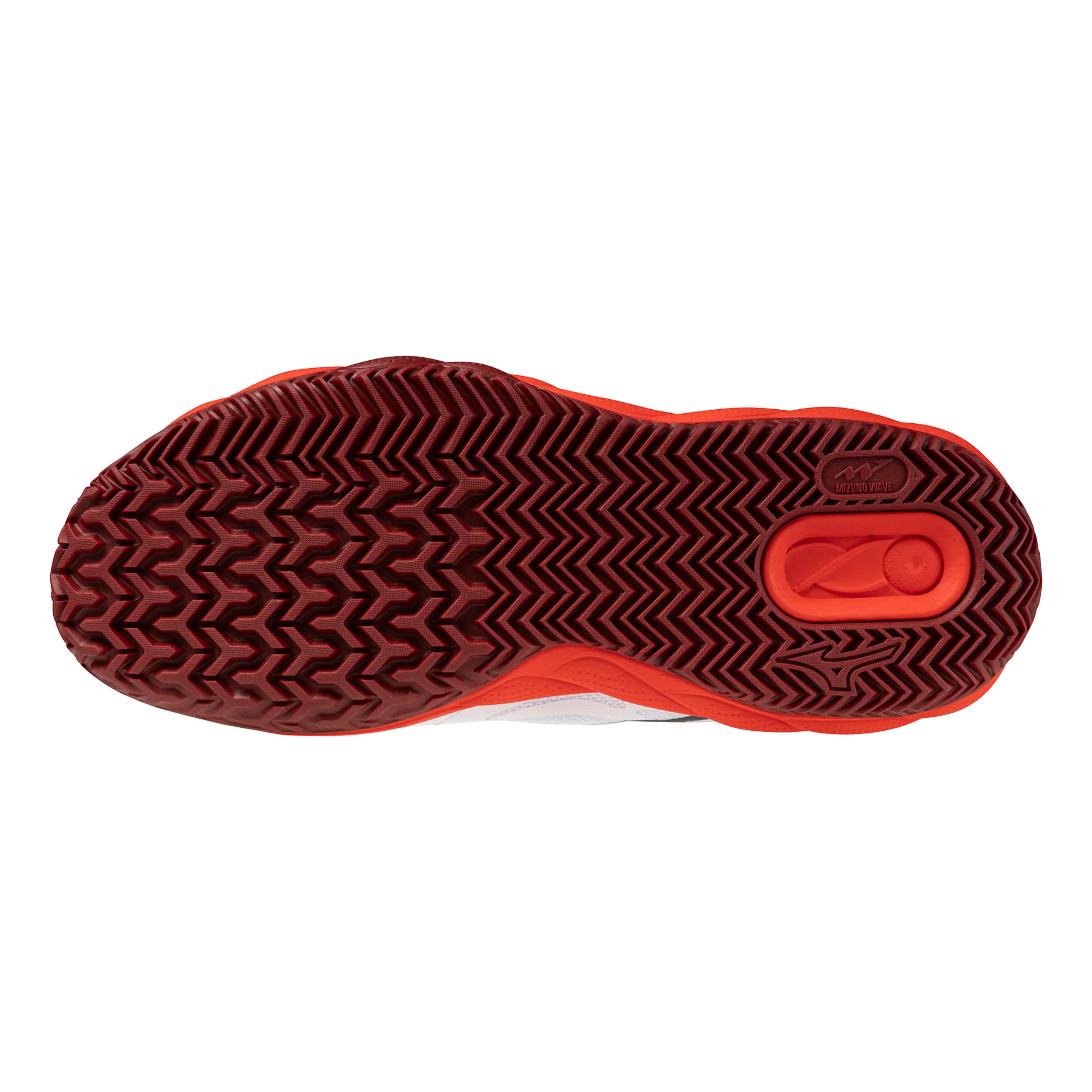 Wave Enforce Court Sandplatzschuh Herren - weiß, rot - Image 4