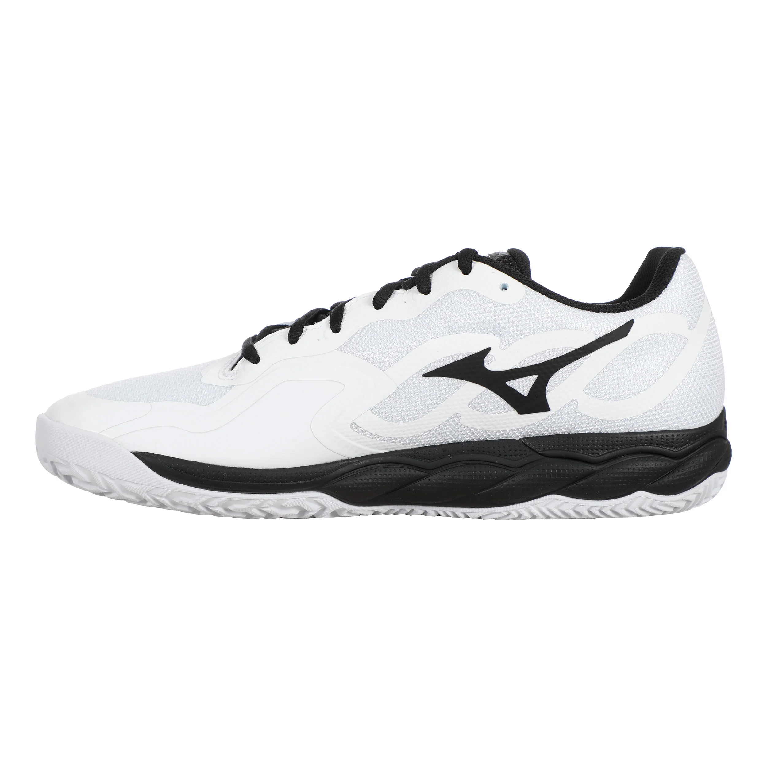 Wave Enforce Court Sandplatzschuh Herren-Weiß,Schwarz - Image 2