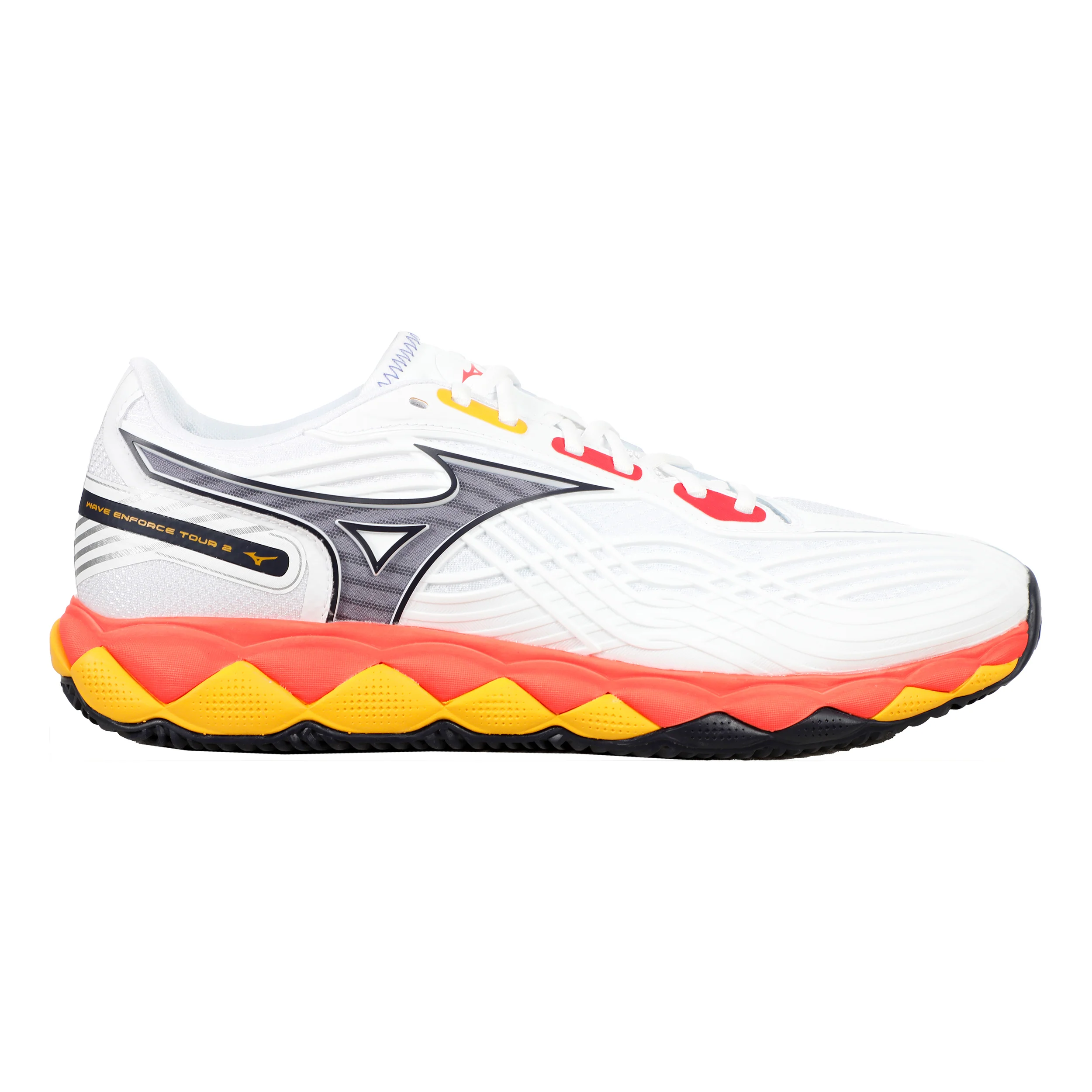 Wave Enforce Tour 2 Sandplatzschuh Herren - weiß, orange