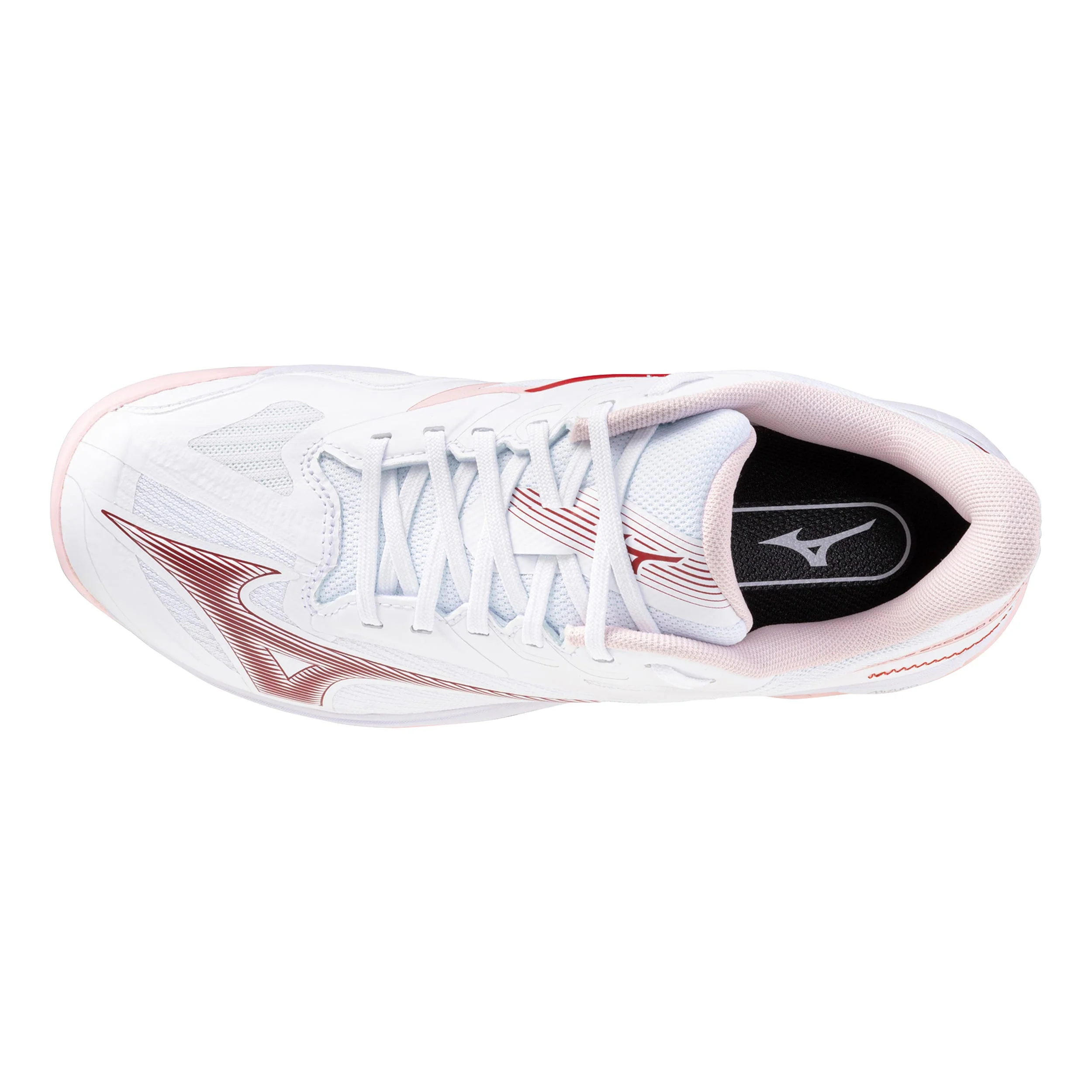 Wave Exceed Court Allcourtschuh Damen - weiß, berry - Image 3