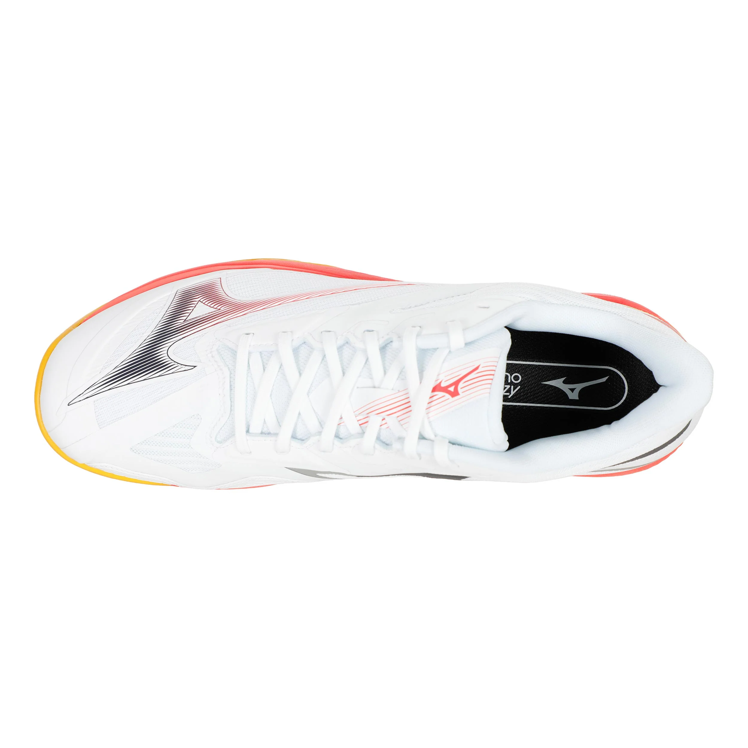 Wave Exceed Court Allcourtschuh Herren-Weiß,Koralle - Image 3