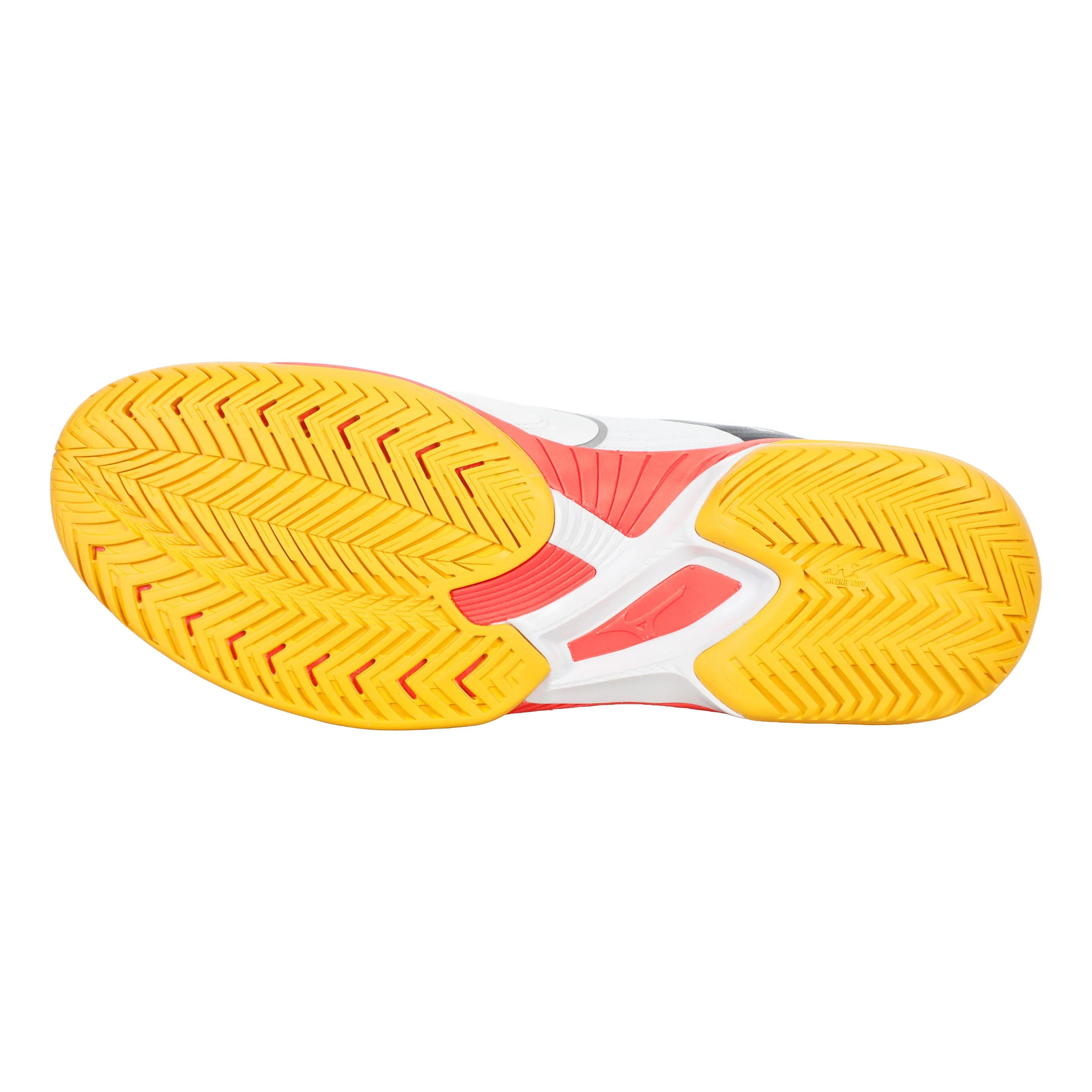 Wave Exceed Court Allcourtschuh Herren-Weiß,Koralle - Image 4
