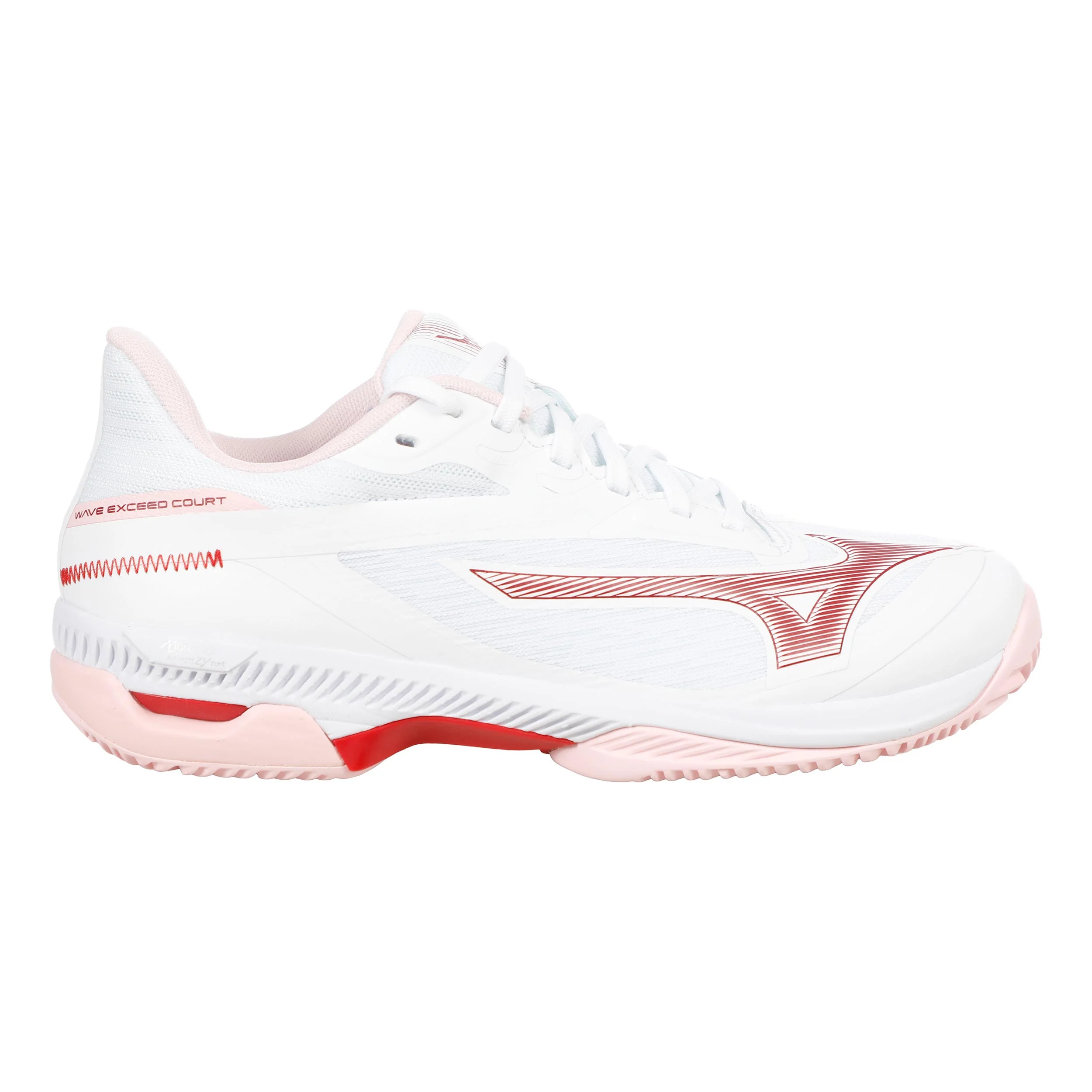 Wave Exceed Court Sandplatzschuh Herren-weiß, berry