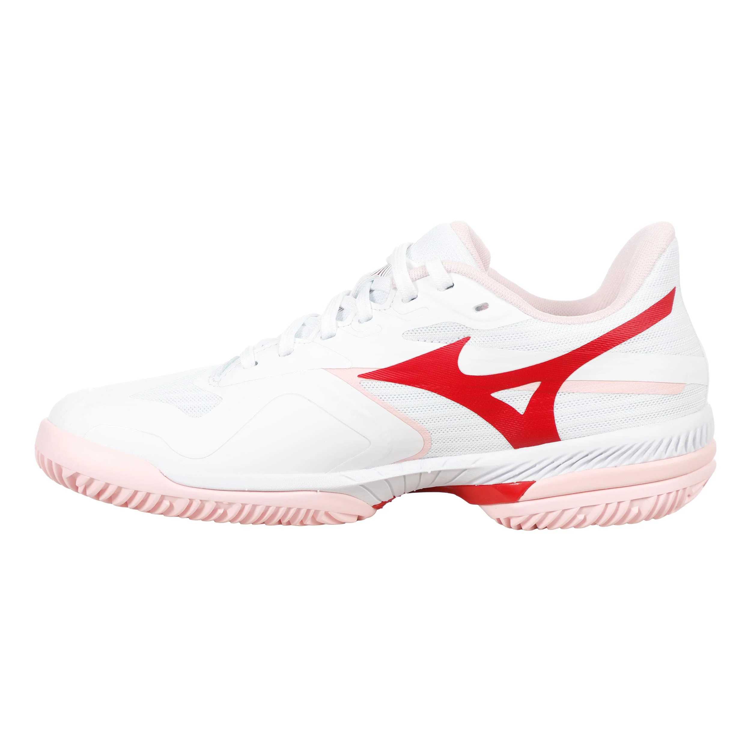 Wave Exceed Court Sandplatzschuh Herren-weiß, berry - Image 2