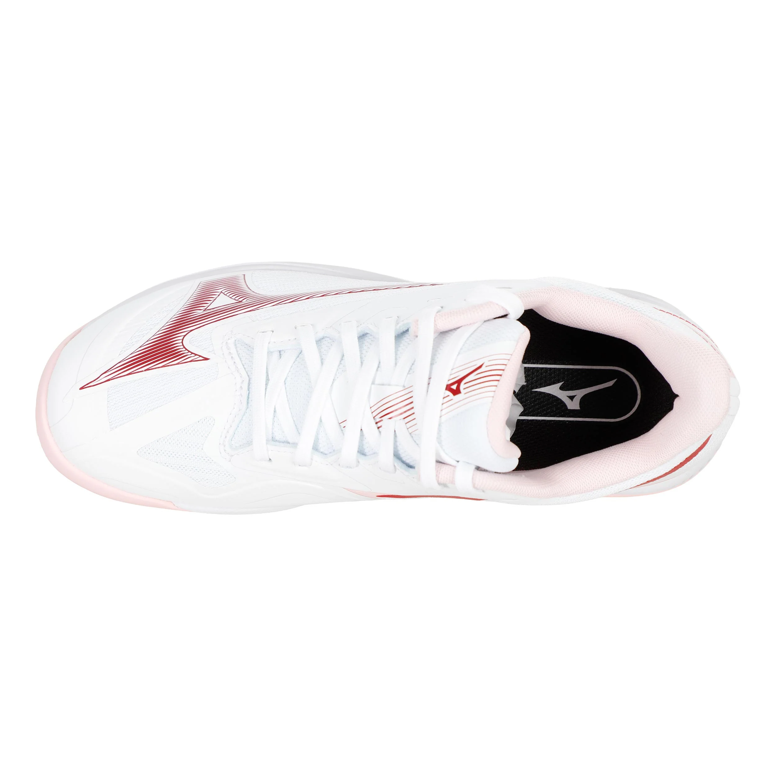 Wave Exceed Court Sandplatzschuh Herren-weiß, berry - Image 3
