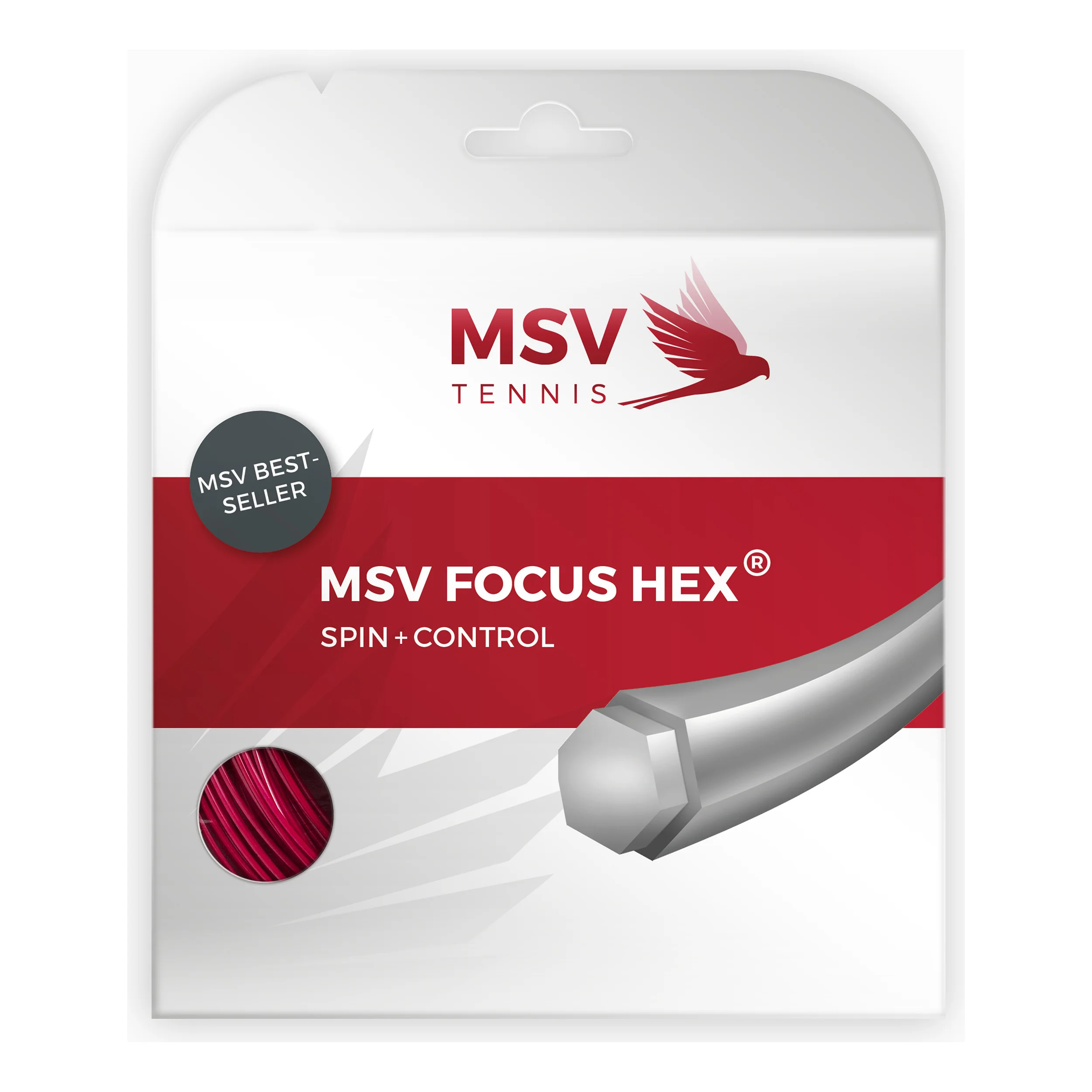 Focus-HEX Saitenset 12m-Rot