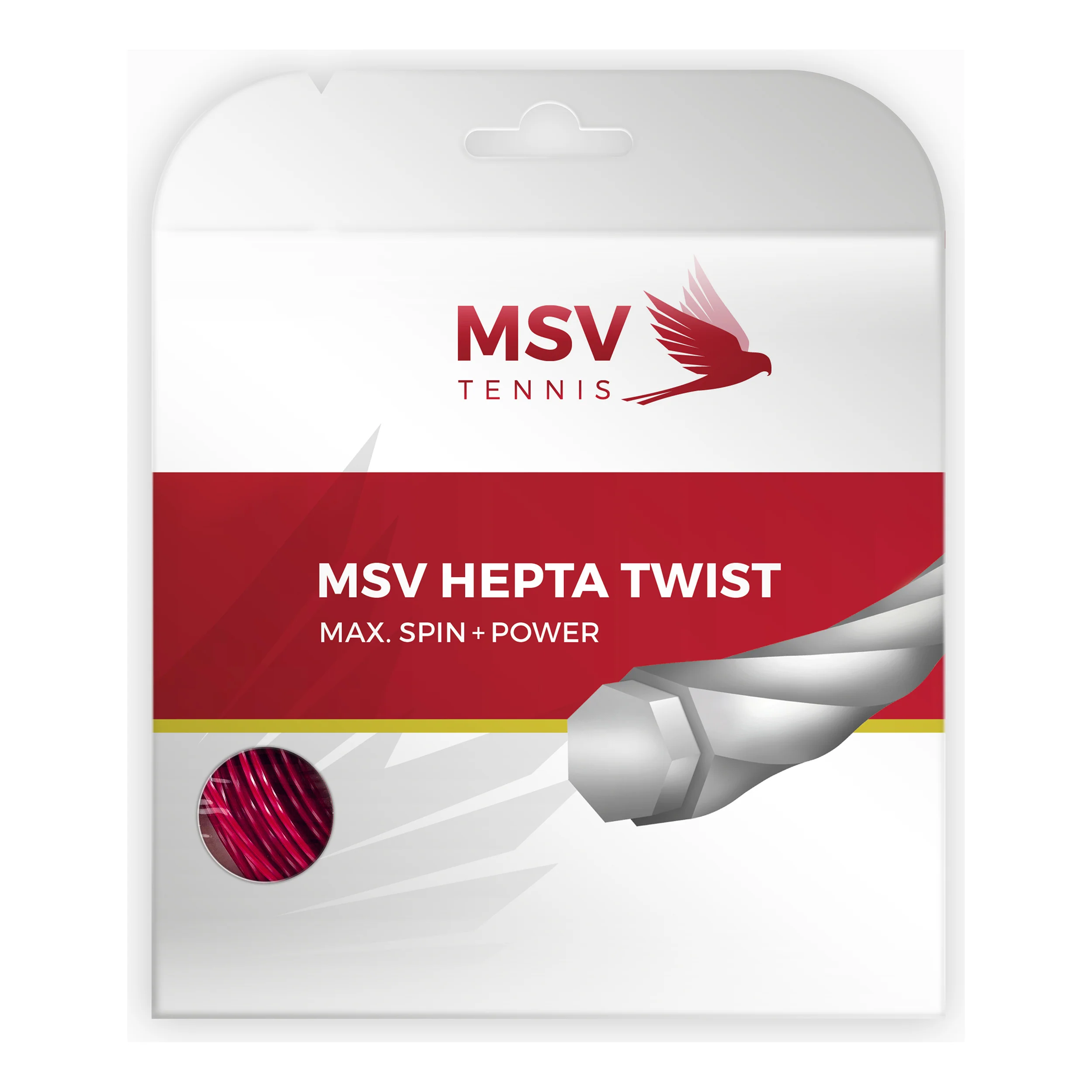 Hepta-Twist Saitenset 12m-Rot