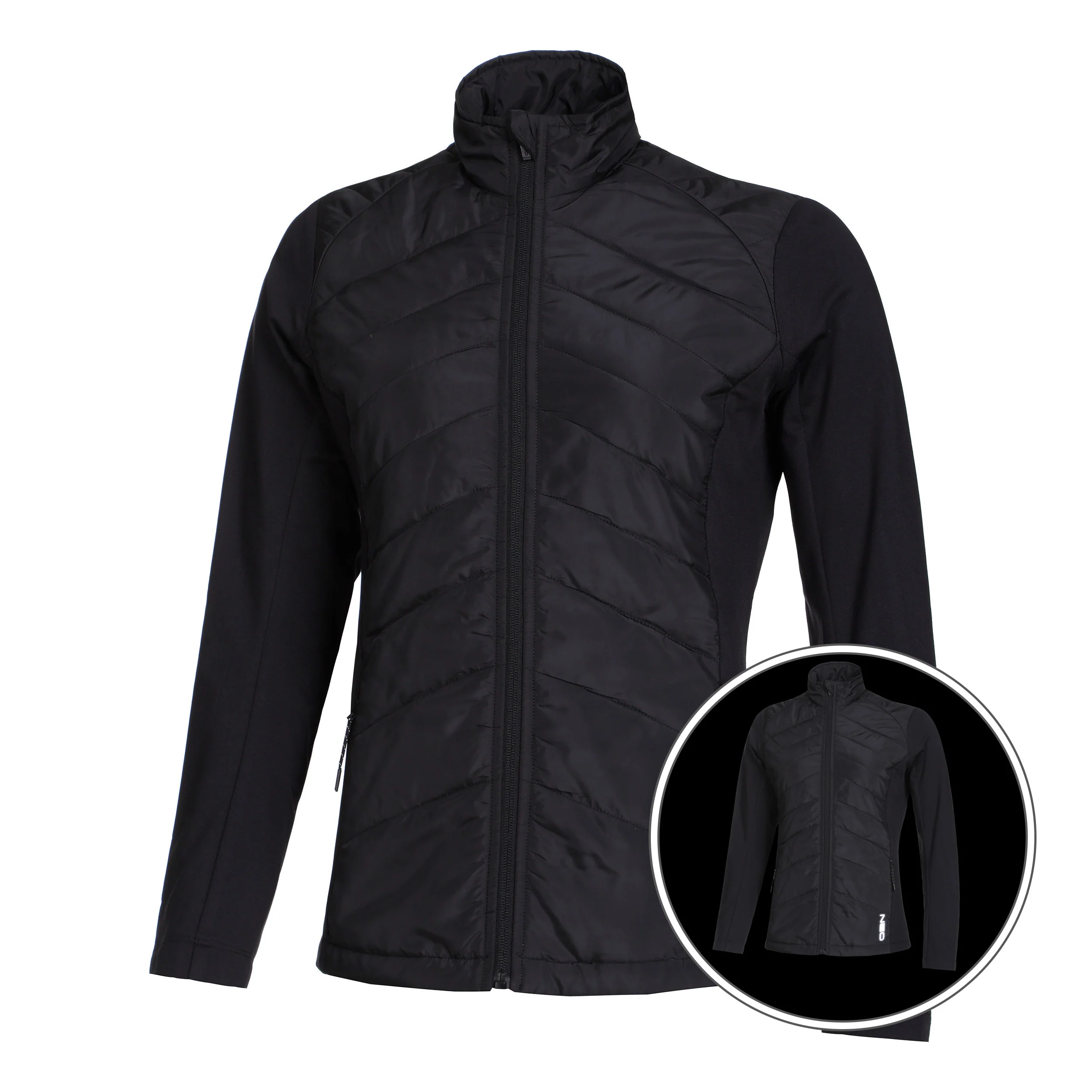 Clima Laufjacke Damen-Schwarz
