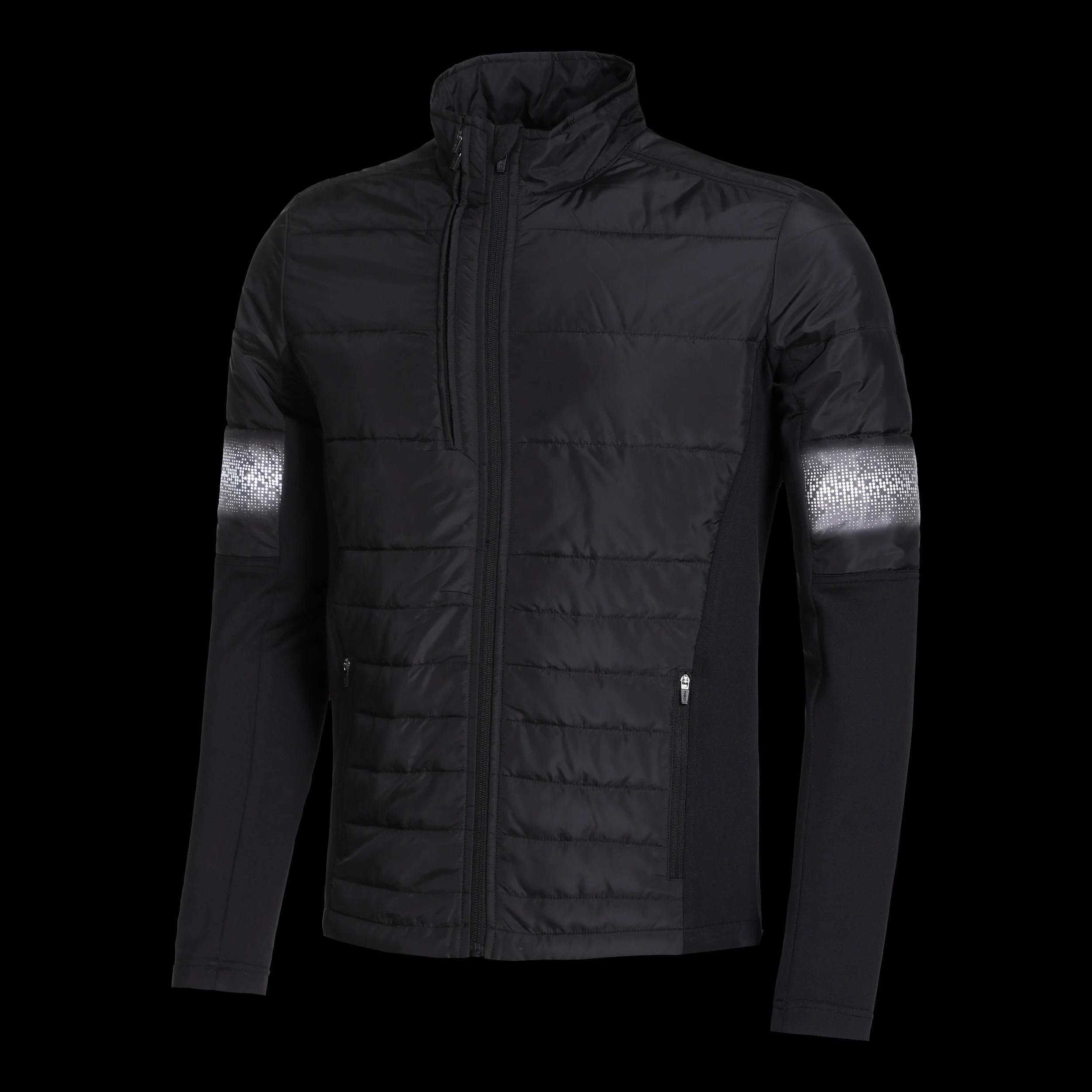 Clima Laufjacke Herren-Schwarz - Image 4
