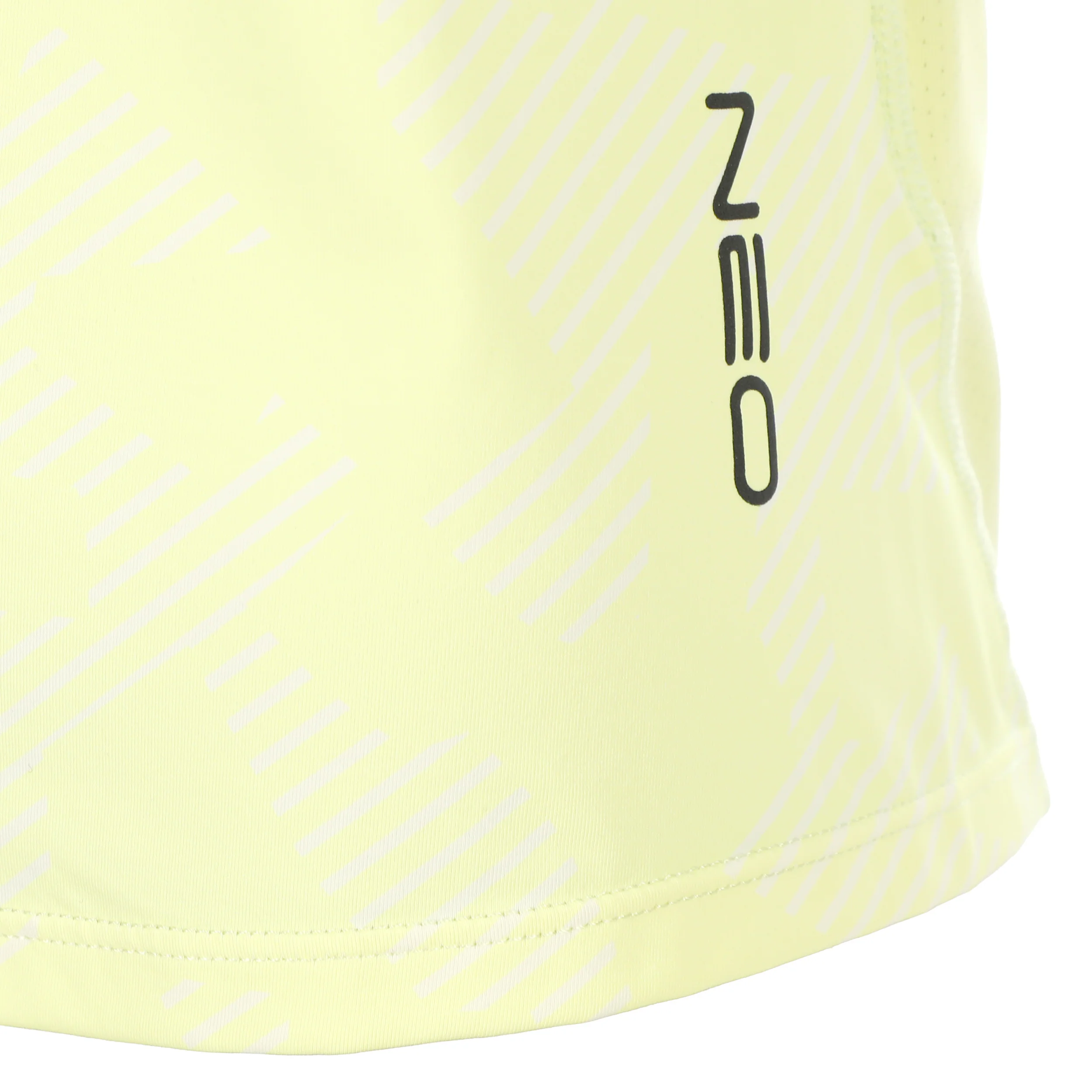 Feel the Vybe AOP Laufshirt Damen-limette - Image 3