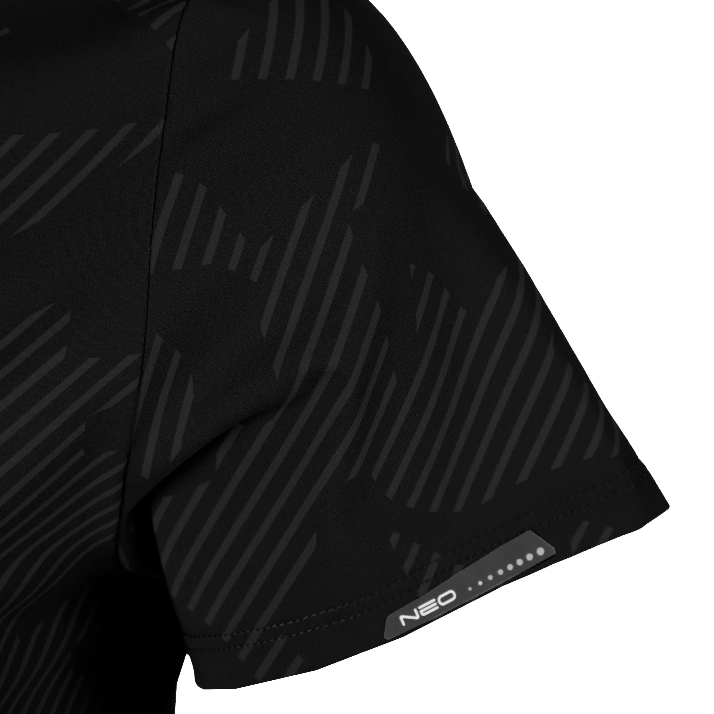 Feel the Vybe AOP Laufshirt Damen-schwarz - Image 3