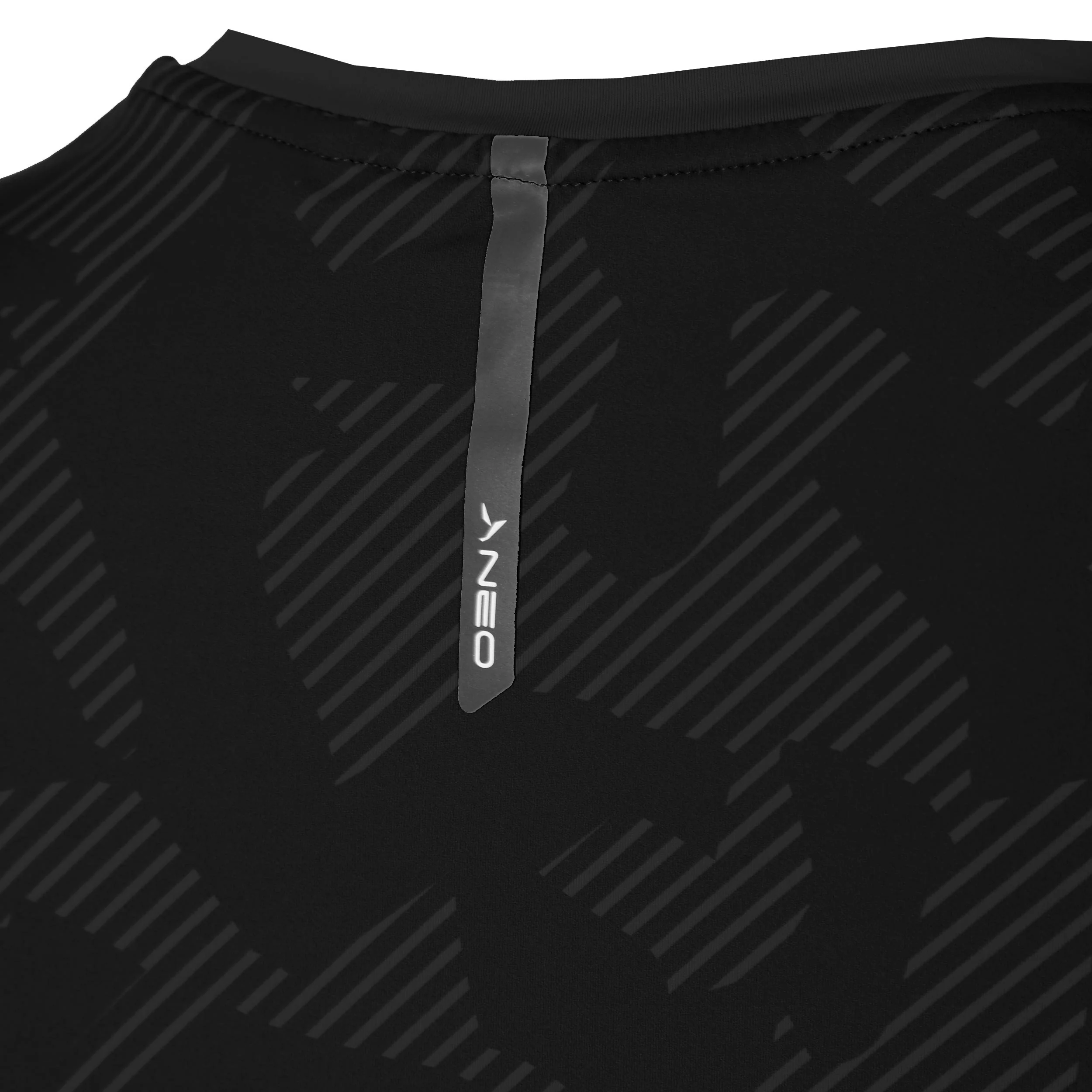 Feel the Vybe AOP Laufshirt Damen-schwarz - Image 4