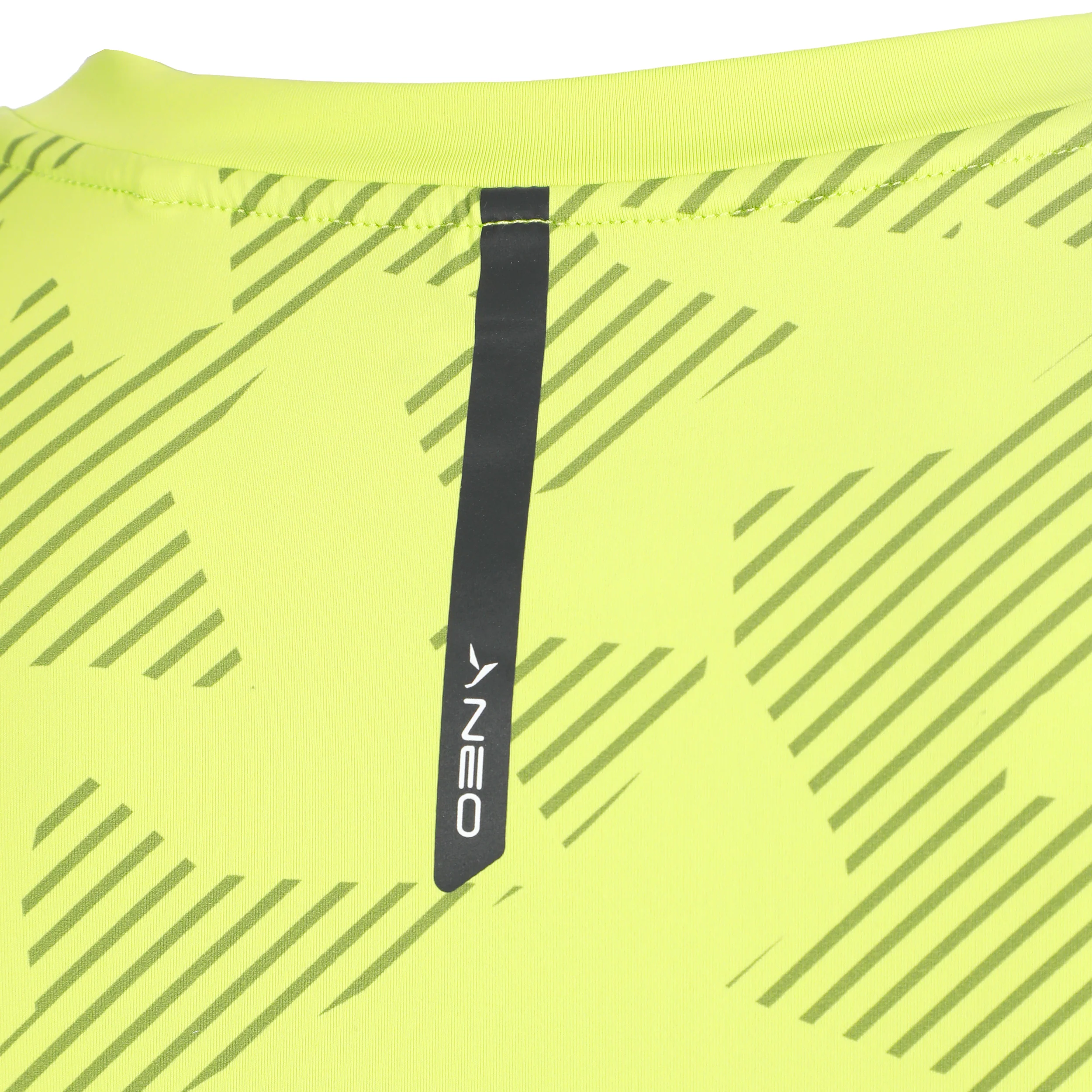 Feel the Vybe AOP Laufshirt Herren-limette - Image 4