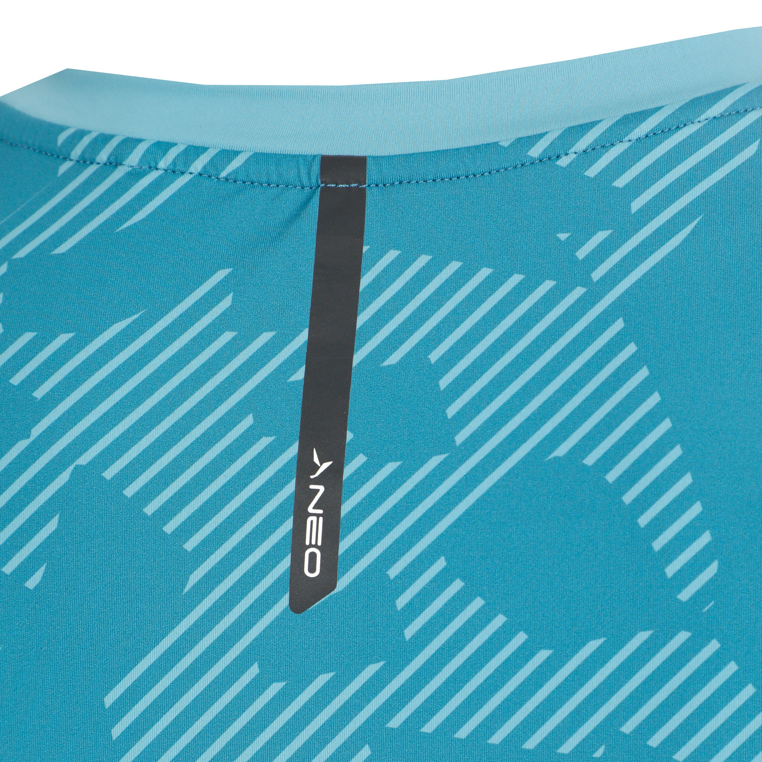 Feel the Vybe AOP Laufshirt Herren-türkis - Image 4