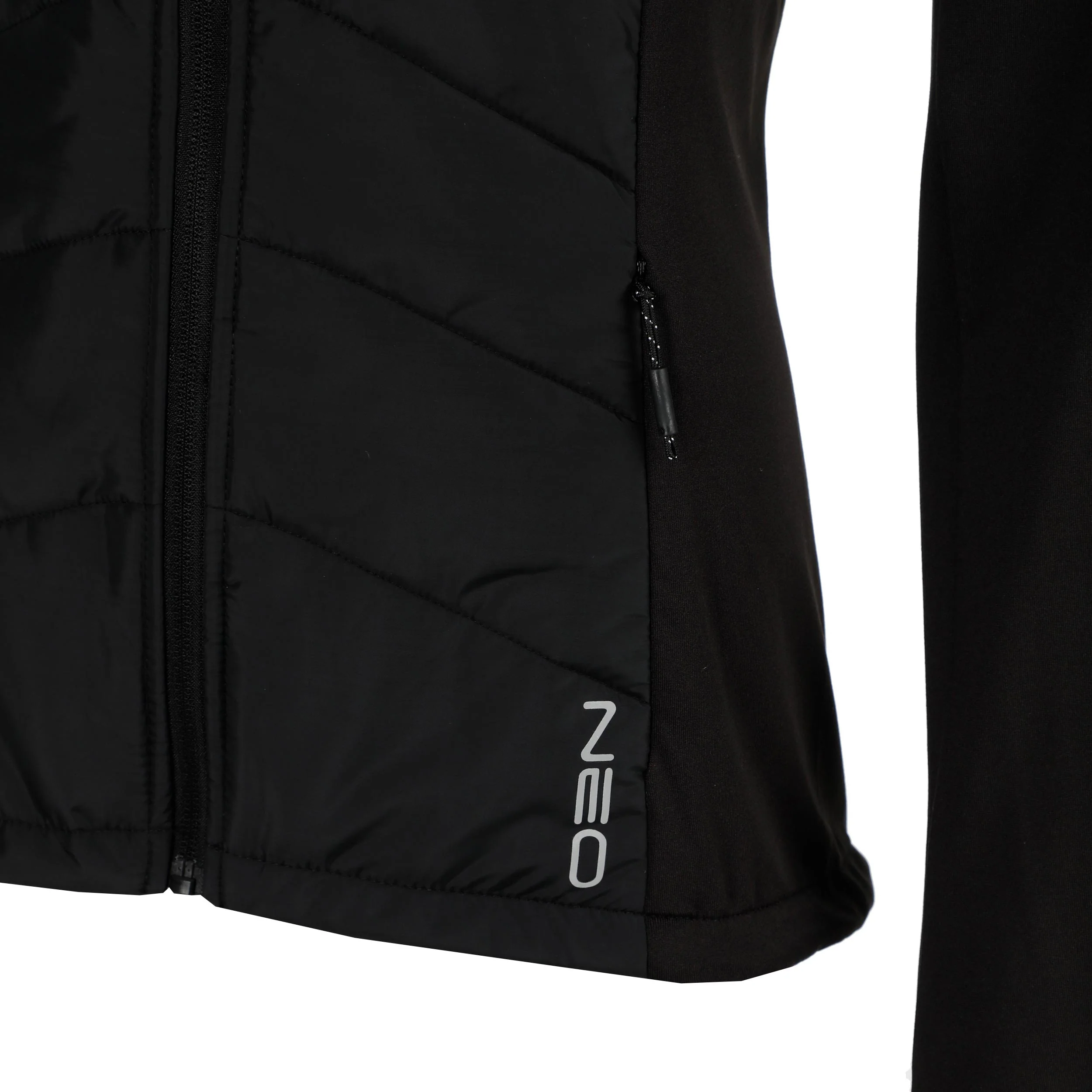 Feel the Vybe Clima  Laufjacke Damen-schwarz - Image 3