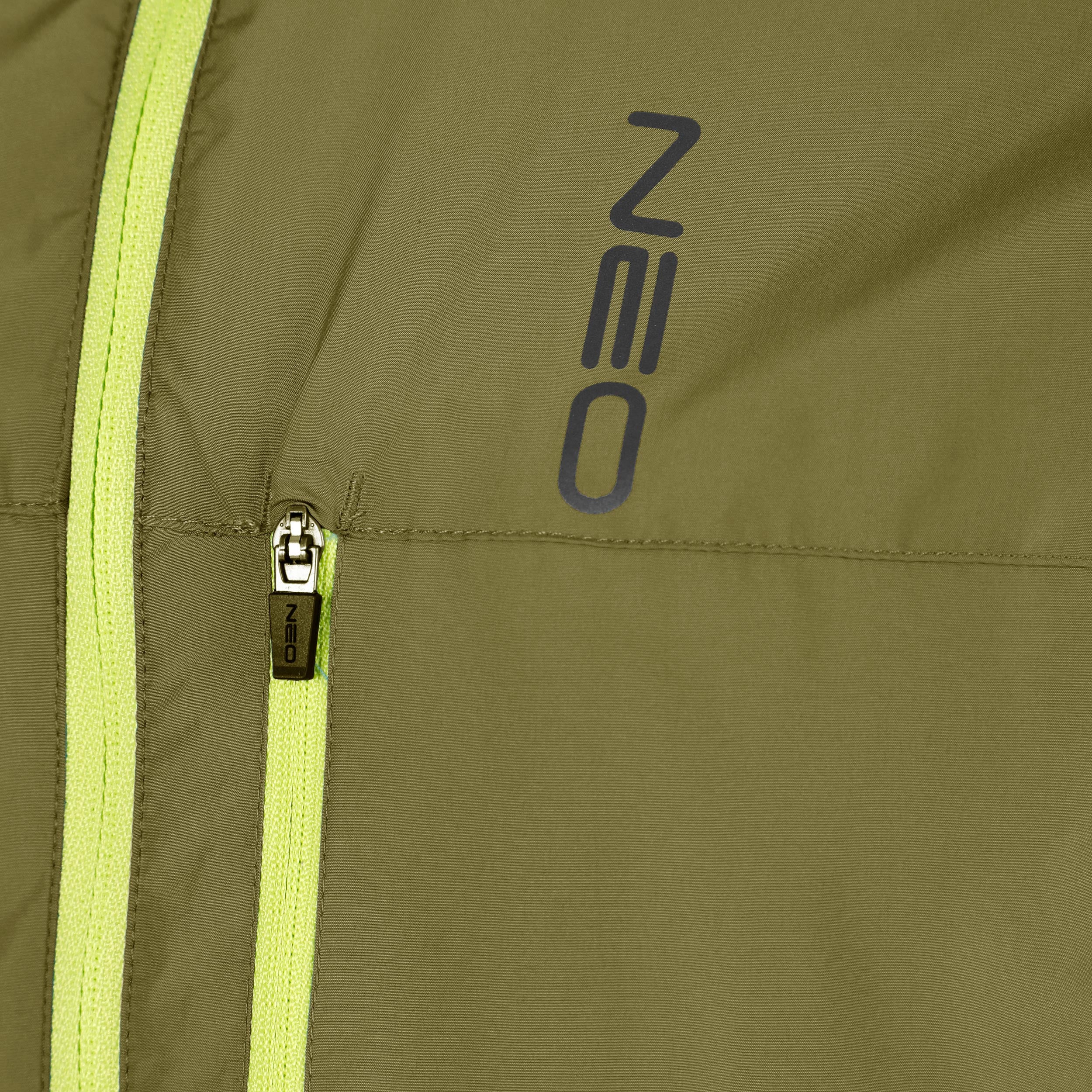 Feel the Vybe Fly Laufjacke Herren-oliv, limette - Image 3