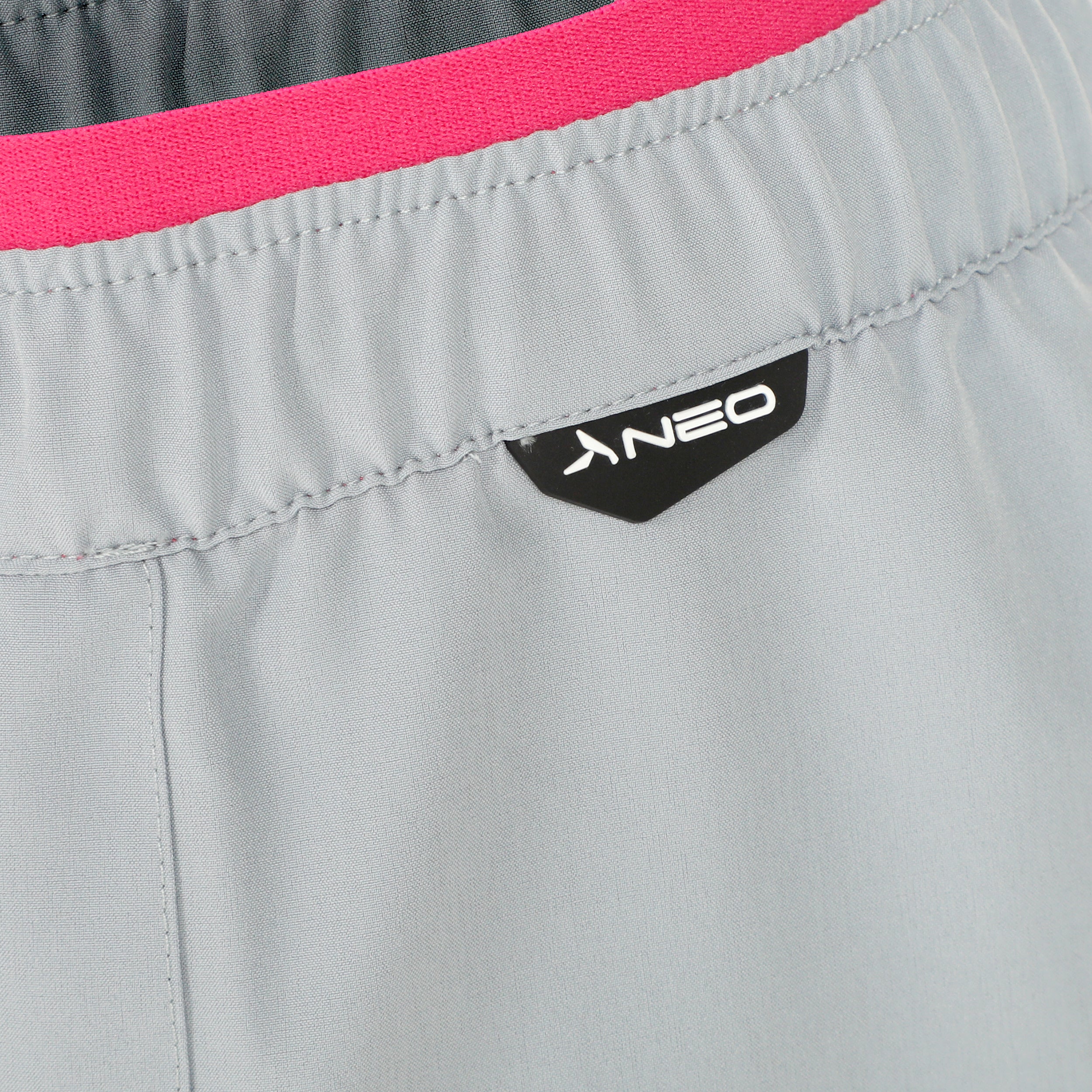 Flyweight 5in Laufshorts Damen-Grau,Pink - Image 4