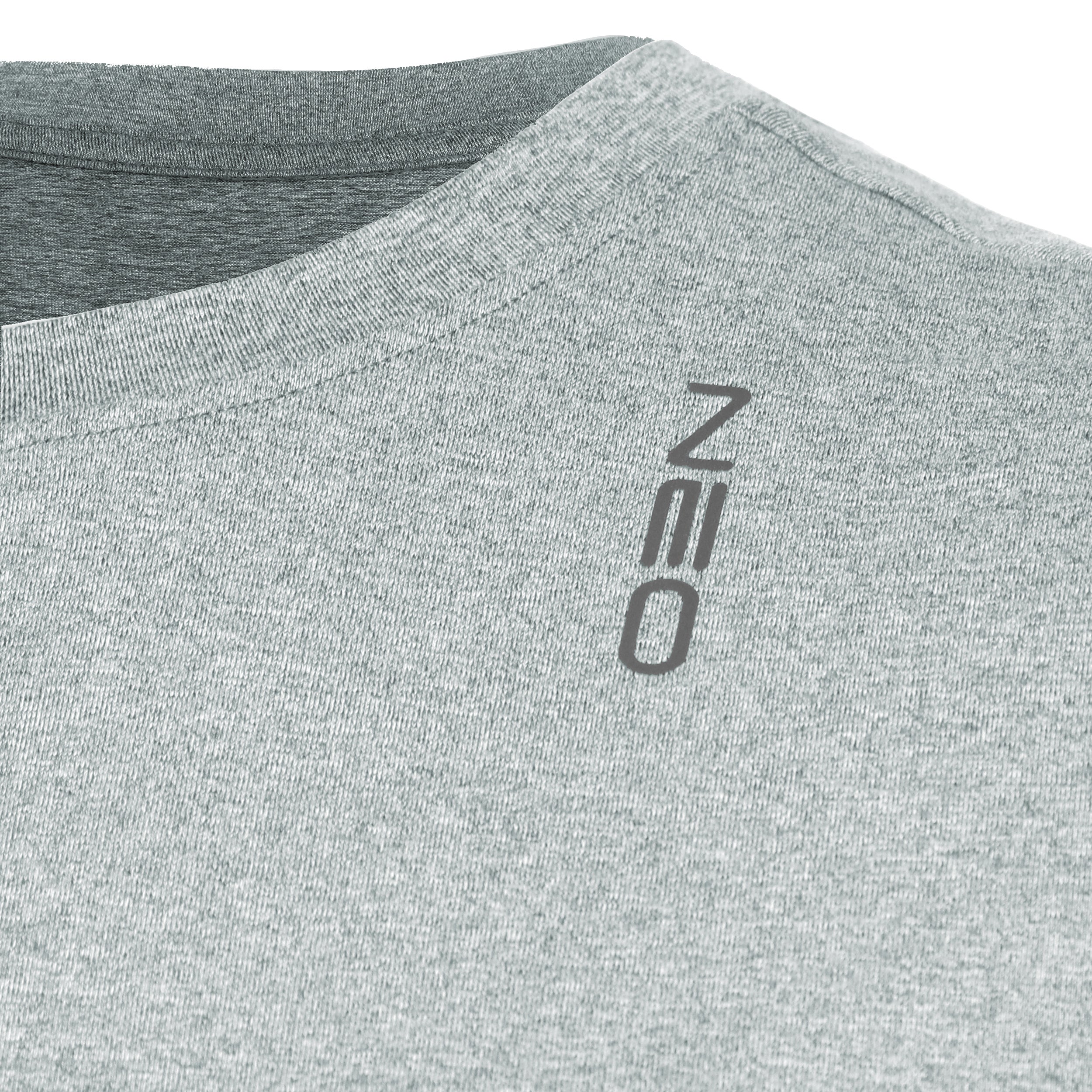Flyweight Teeme Laufshirt Herren-Grau - Image 3