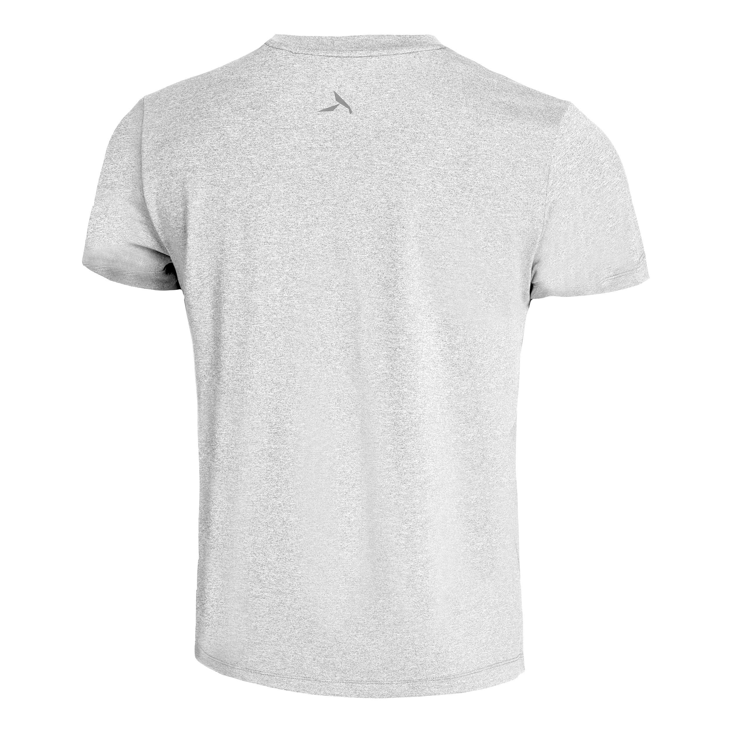 Flyweight Teeme Laufshirt Herren-Hellgrau - Image 2