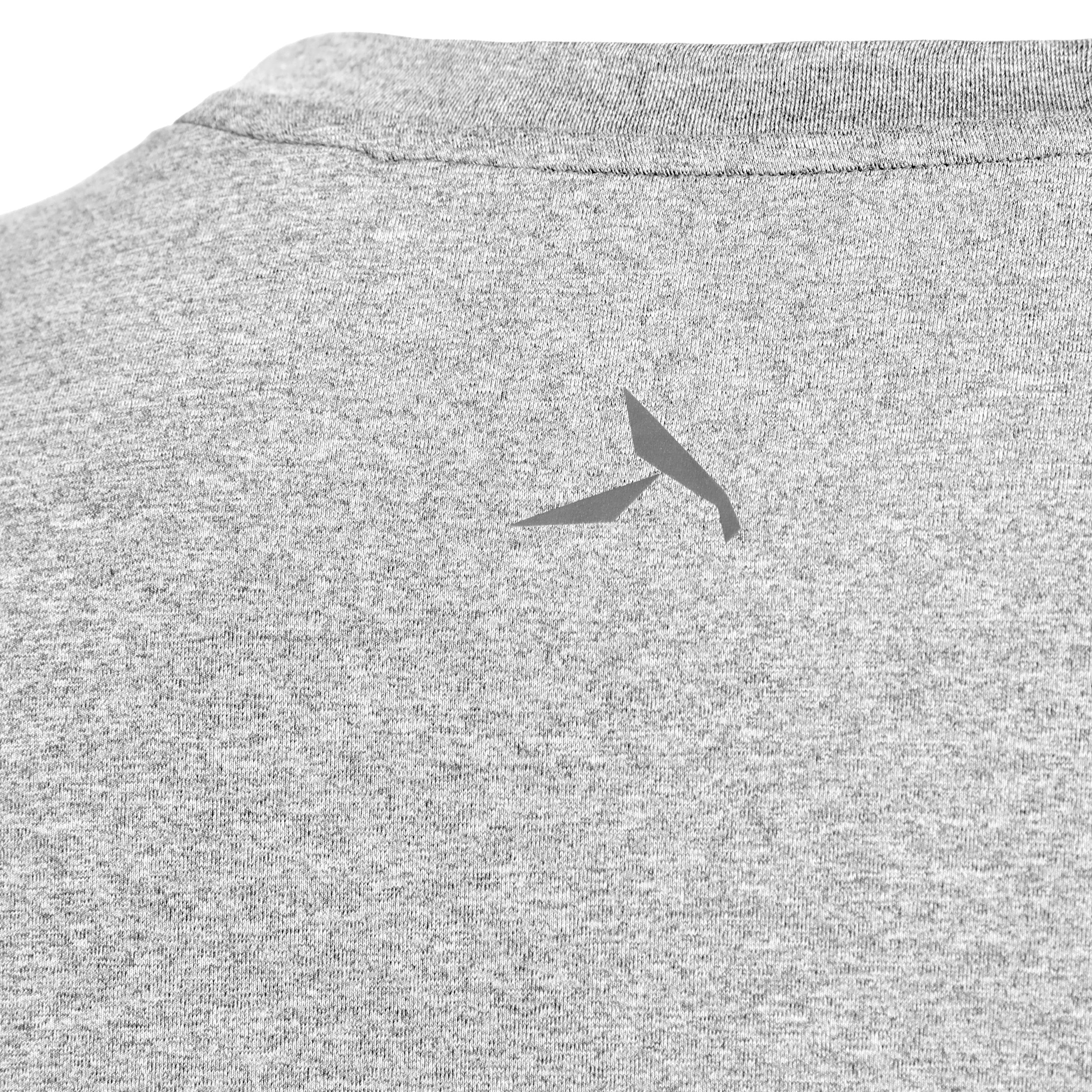 Flyweight Teeme Laufshirt Herren-Hellgrau - Image 4