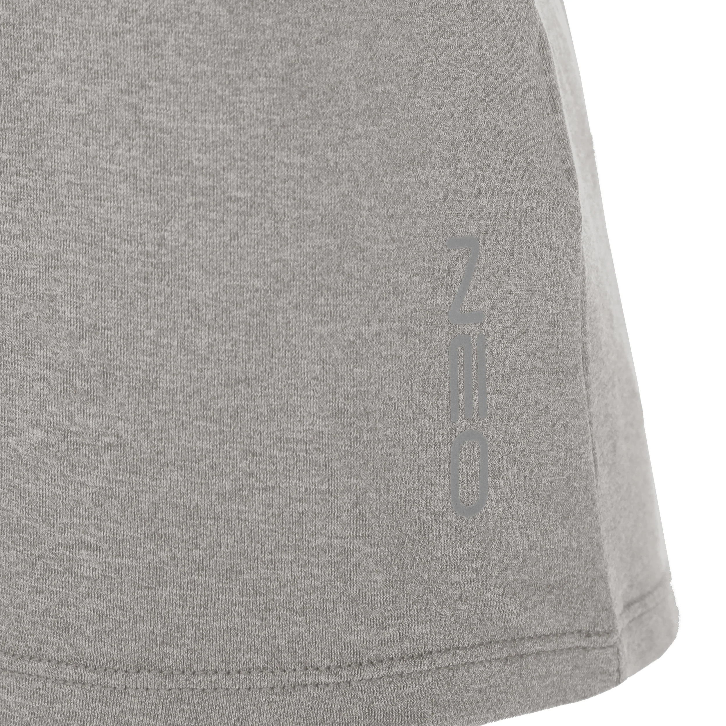 Flyweight V-Teeme Laufshirt Damen-Grau - Image 3