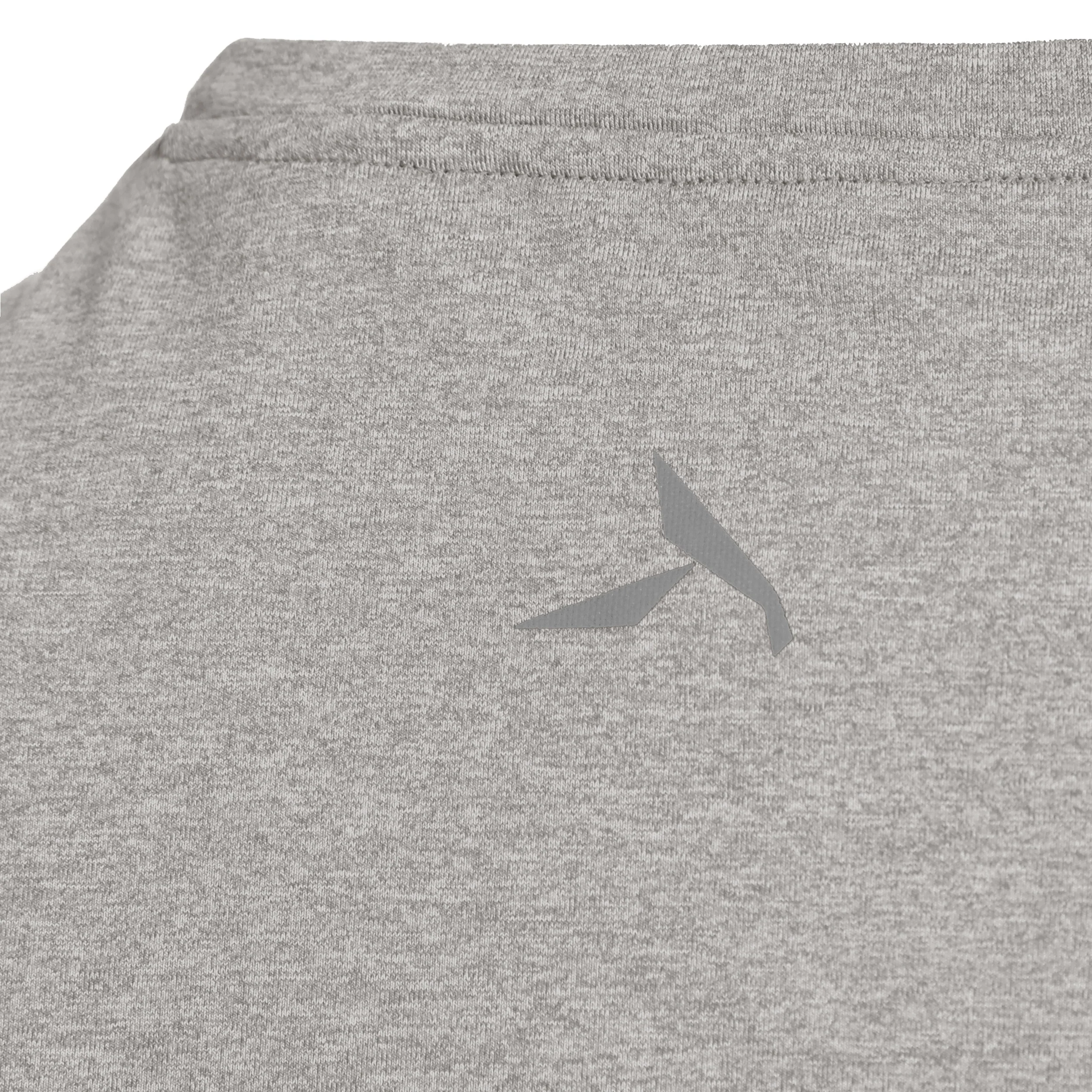 Flyweight V-Teeme Laufshirt Damen-Grau - Image 4