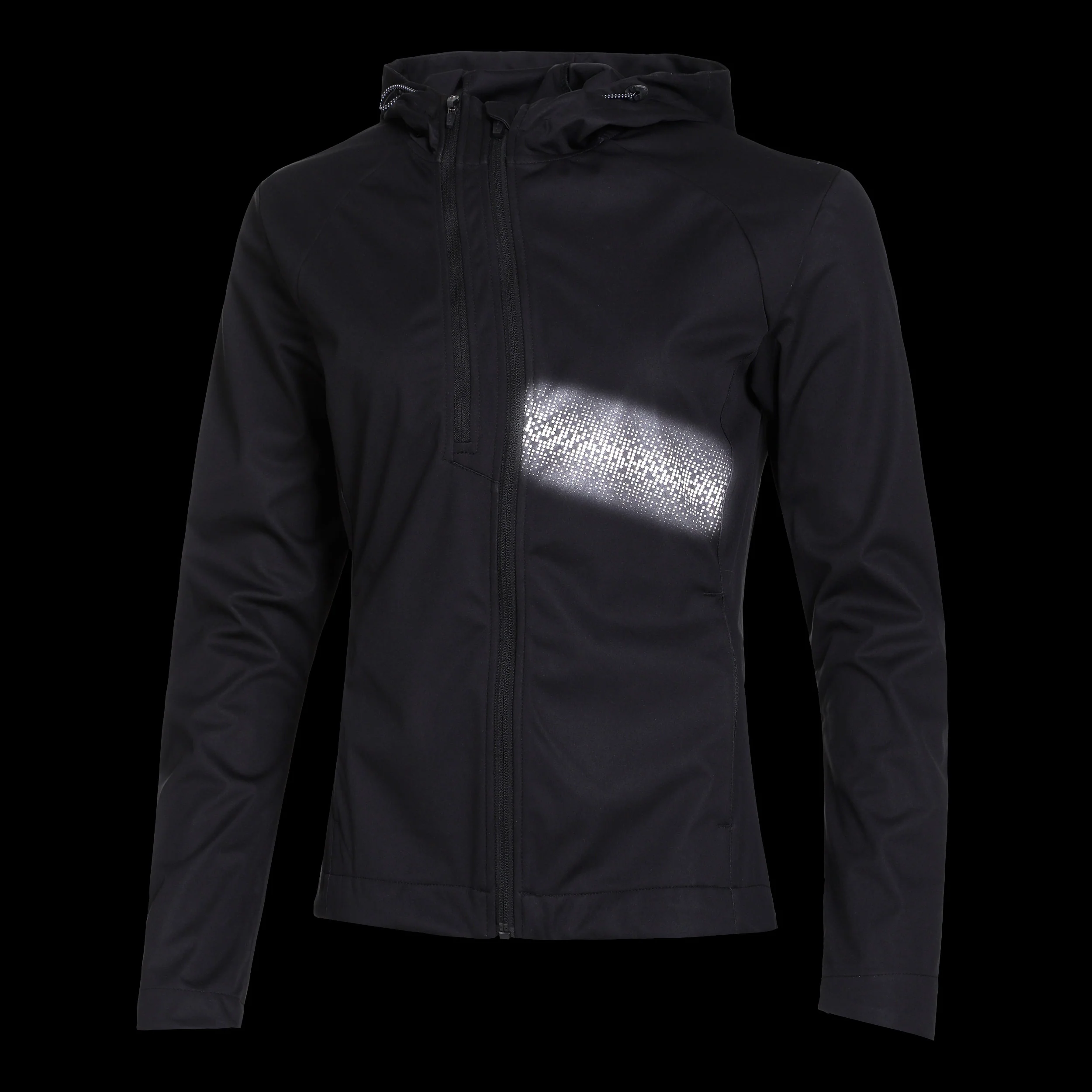 Reflex-Tex Laufjacke Damen-Schwarz - Image 4