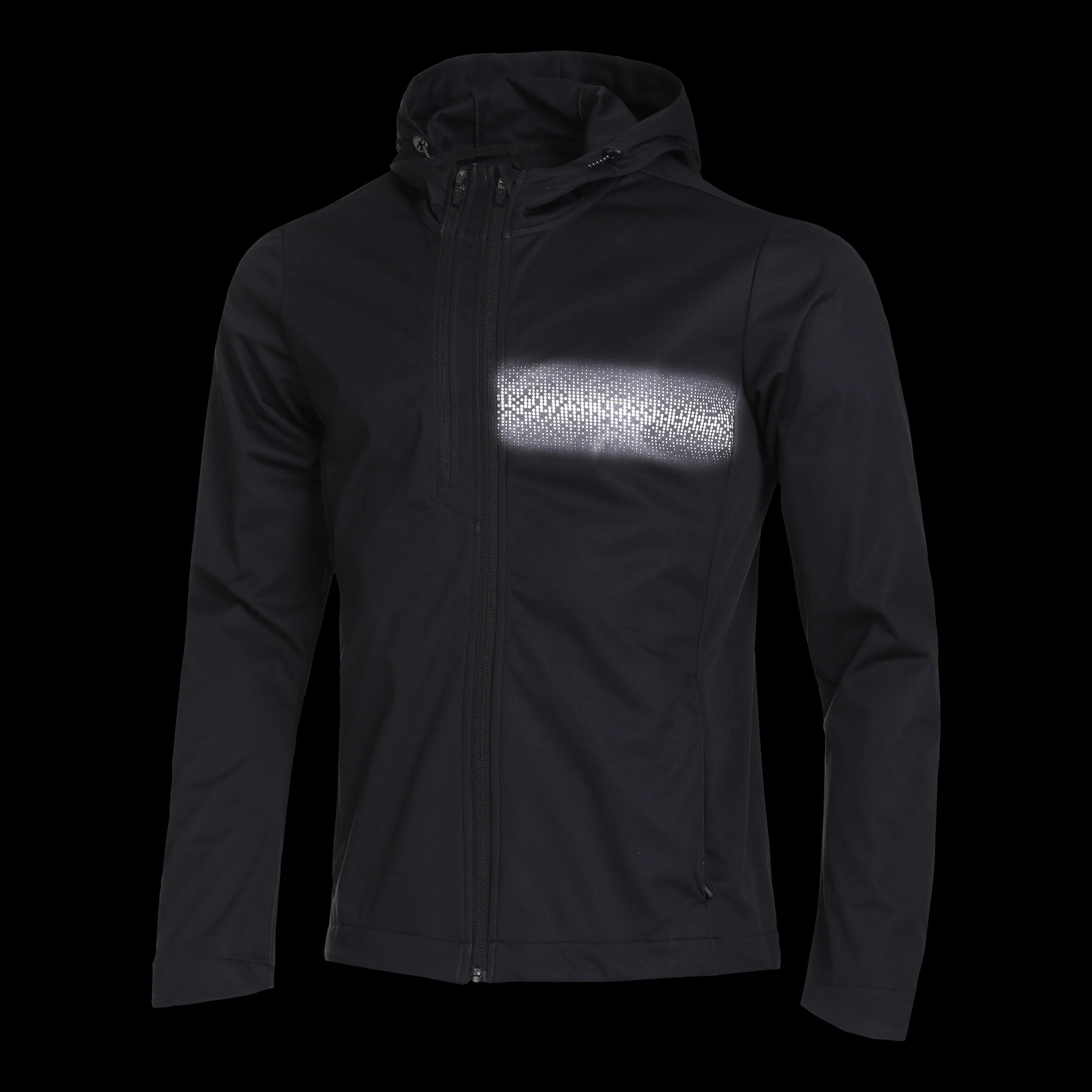 Reflex-Tex Laufjacke Herren-Schwarz - Image 4