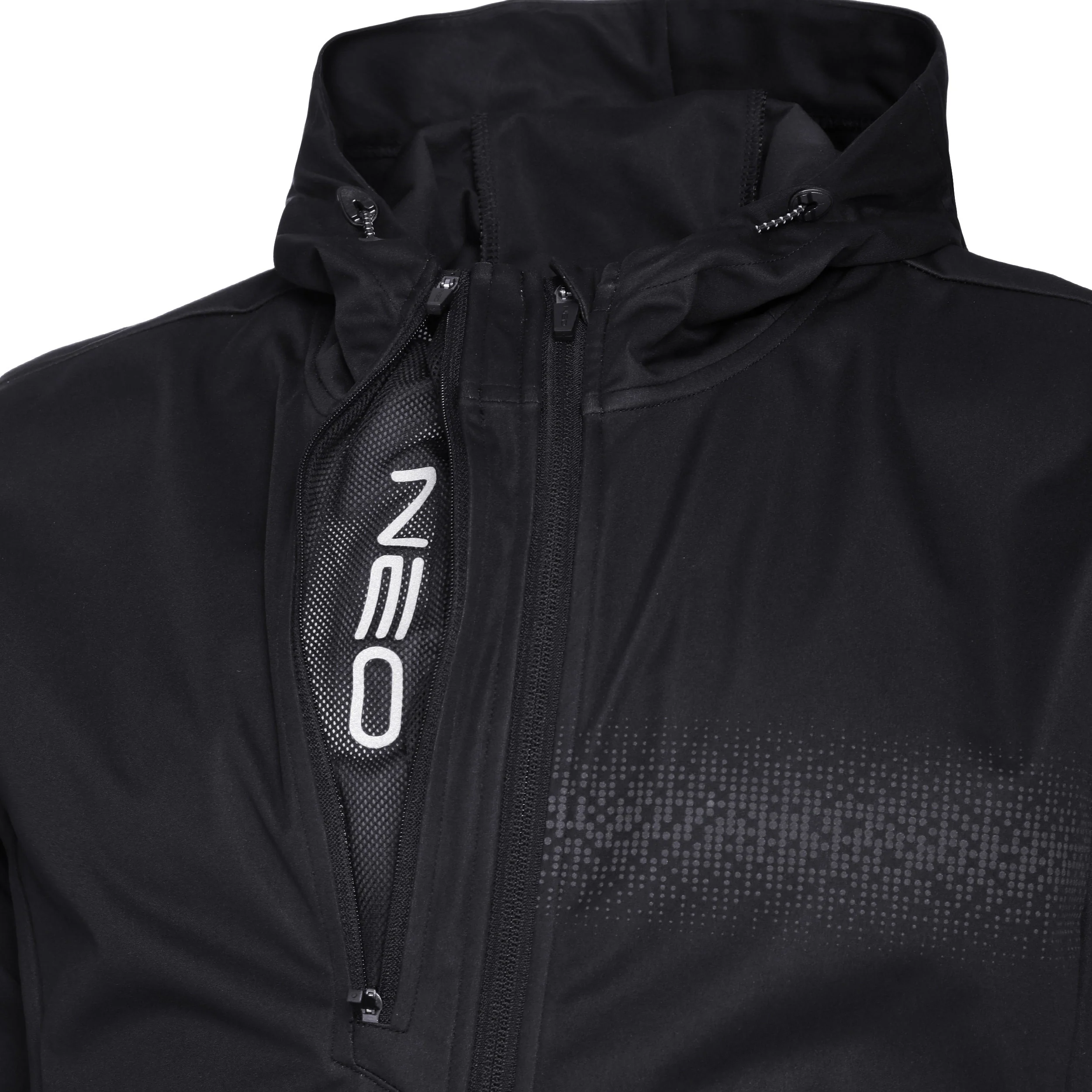 Reflex-Tex Laufjacke Herren-Schwarz - Image 5