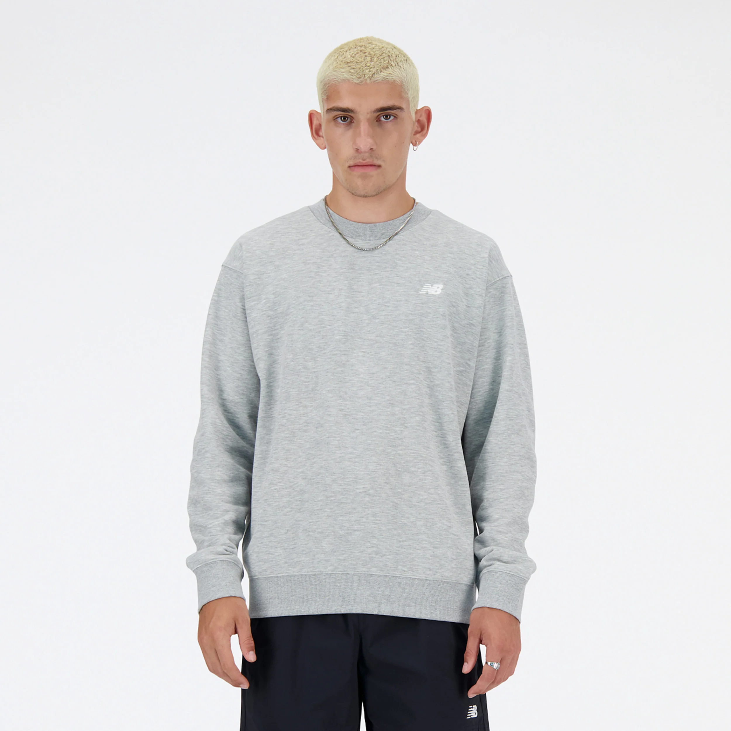 Essentials French Terry Sweatshirt Herren-Grau