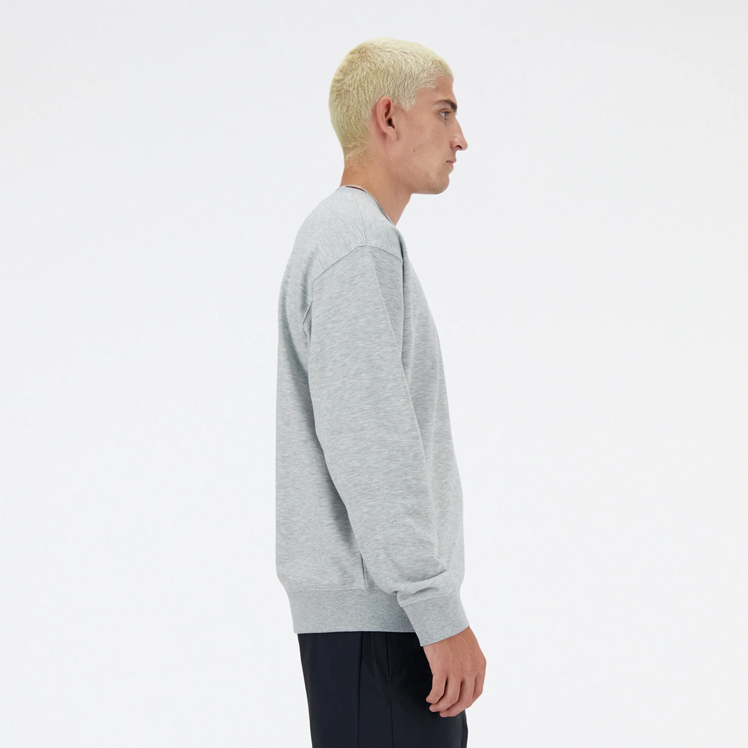 Essentials French Terry Sweatshirt Herren-Grau - Image 3