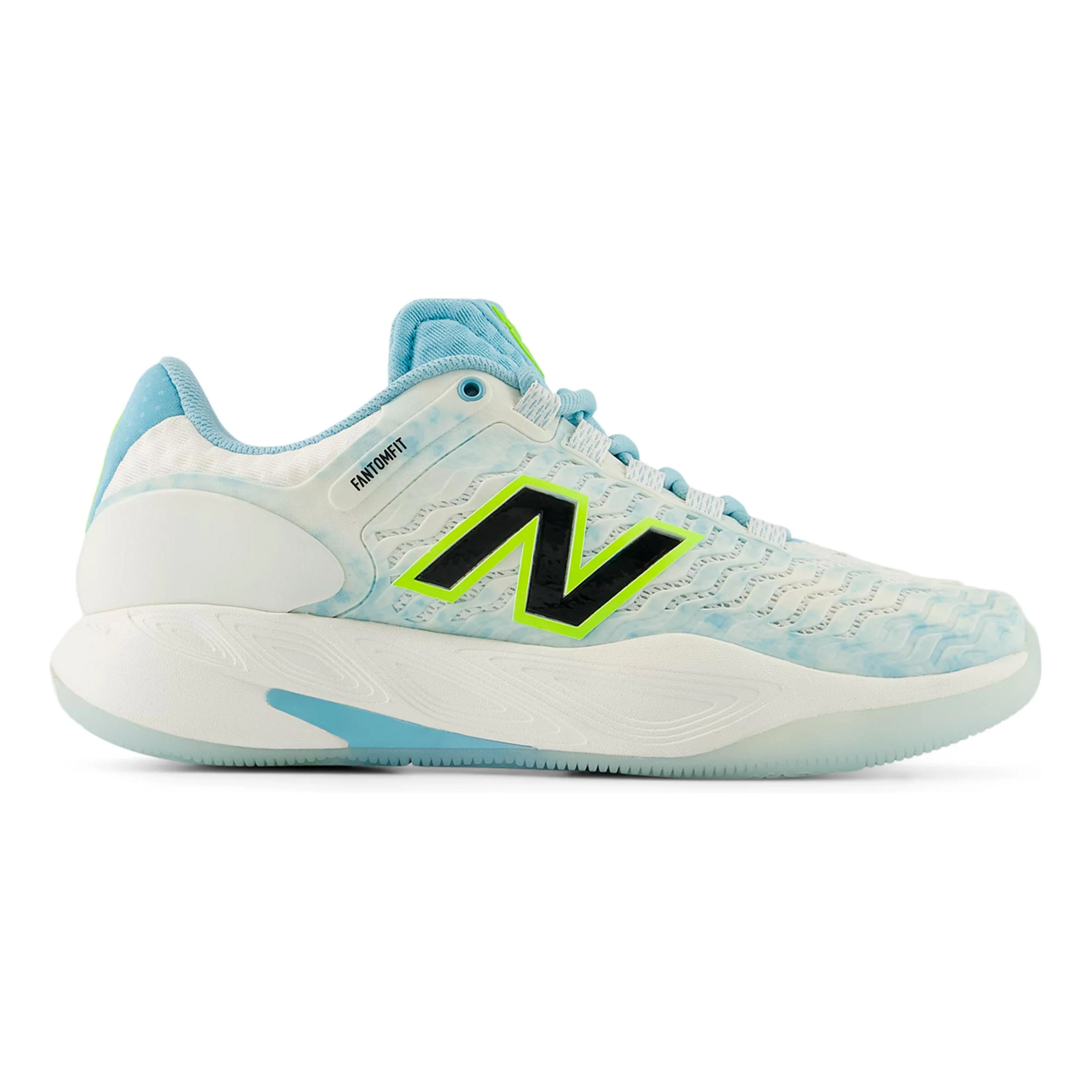 Fresh Foam X CT-Rally V2 Allcourtschuh Damen-weiß, hellblau