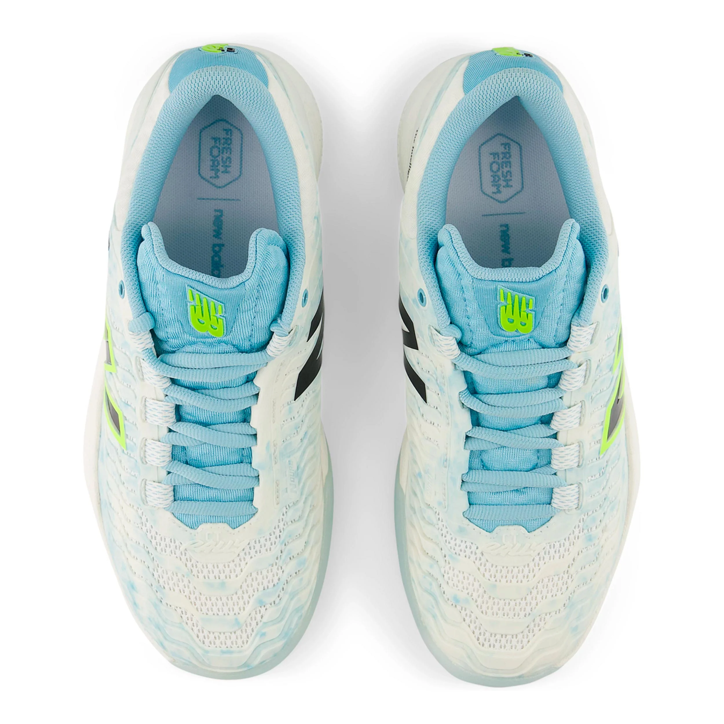 Fresh Foam X CT-Rally V2 Allcourtschuh Damen-weiß, hellblau - Image 3
