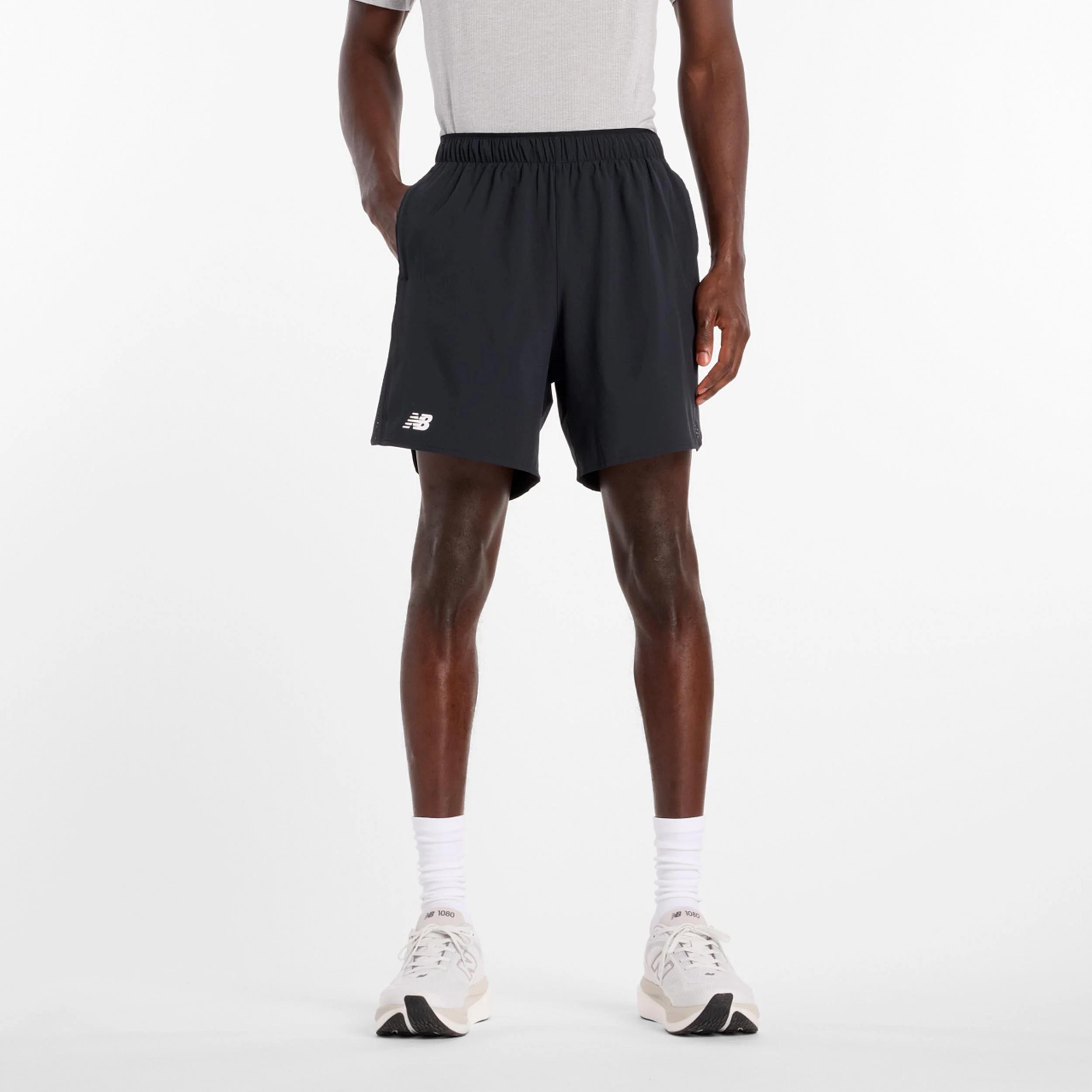 Tournament Shorts Herren-schwarz, weiß