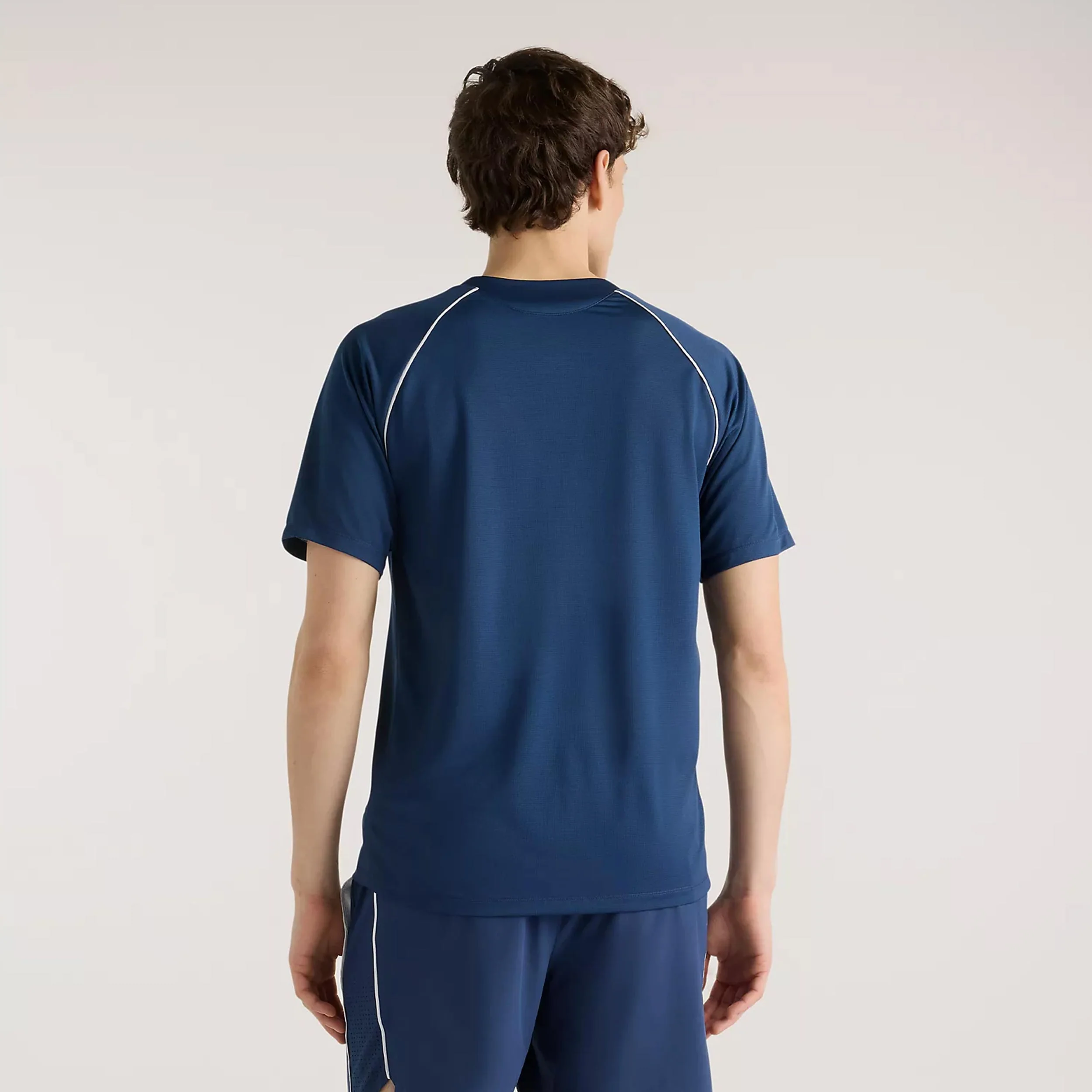 Tournament T-Shirt Herren-dunkelblau, weiß - Image 5