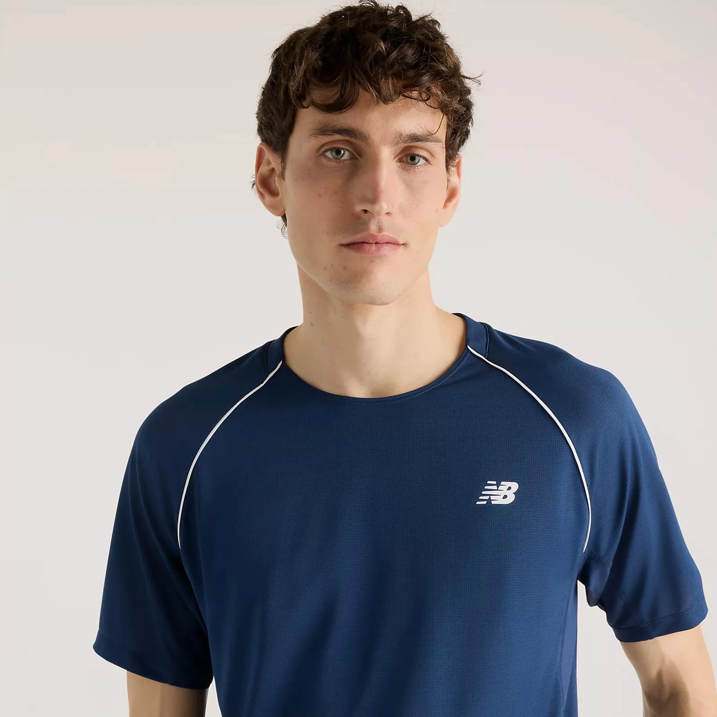 Tournament T-Shirt Herren-dunkelblau, weiß - Image 6