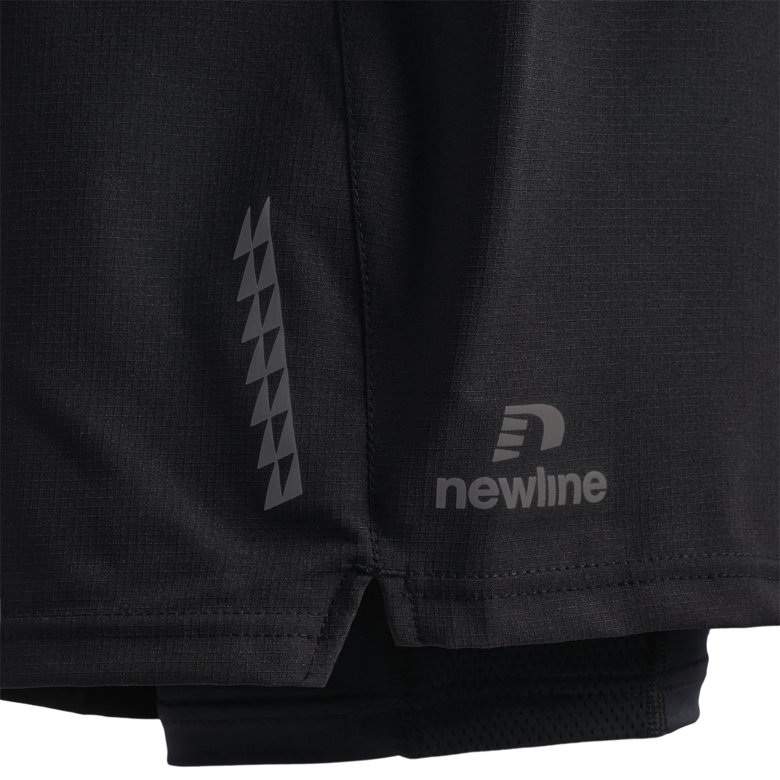 Dallas 2in1 Shorts Herren-Schwarz - Image 5