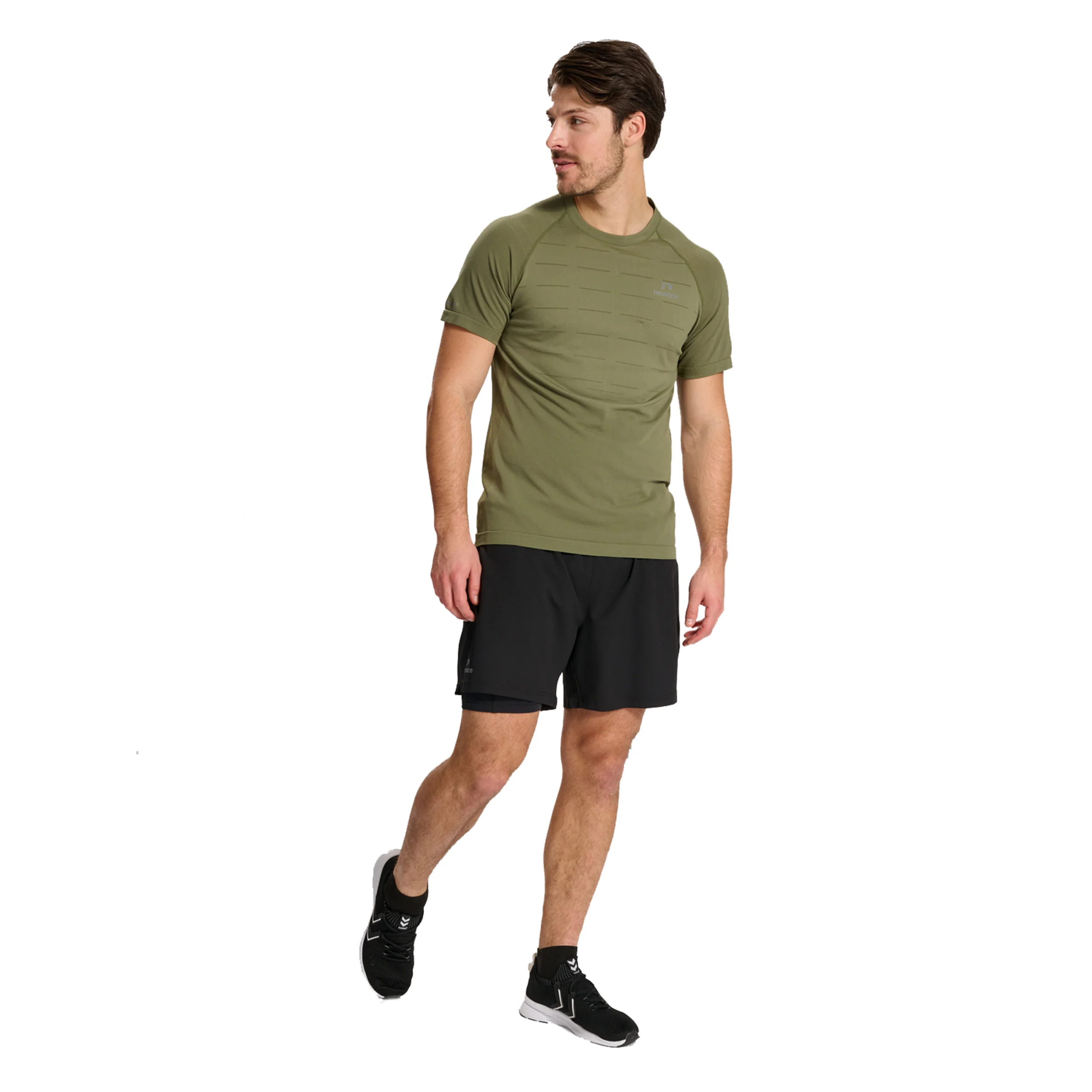 Dallas 2in1 Shorts Herren-Schwarz - Image 8